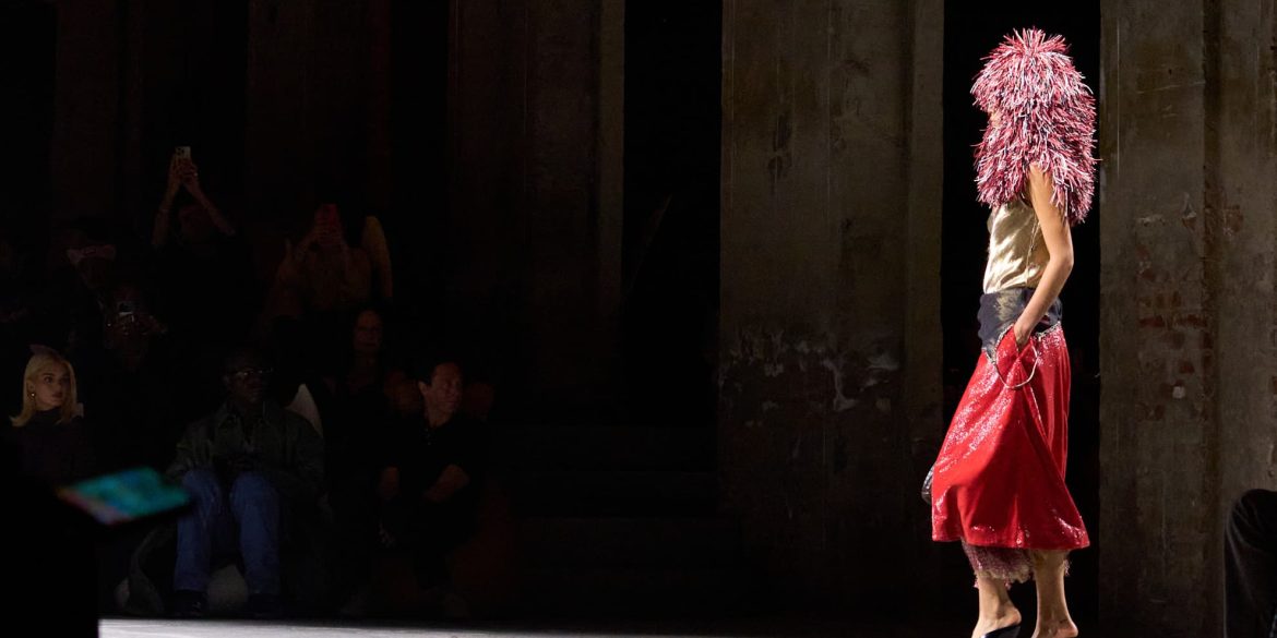 Top 20 most viewed fashion shows Spring 2025 header image from Bottega Veneta