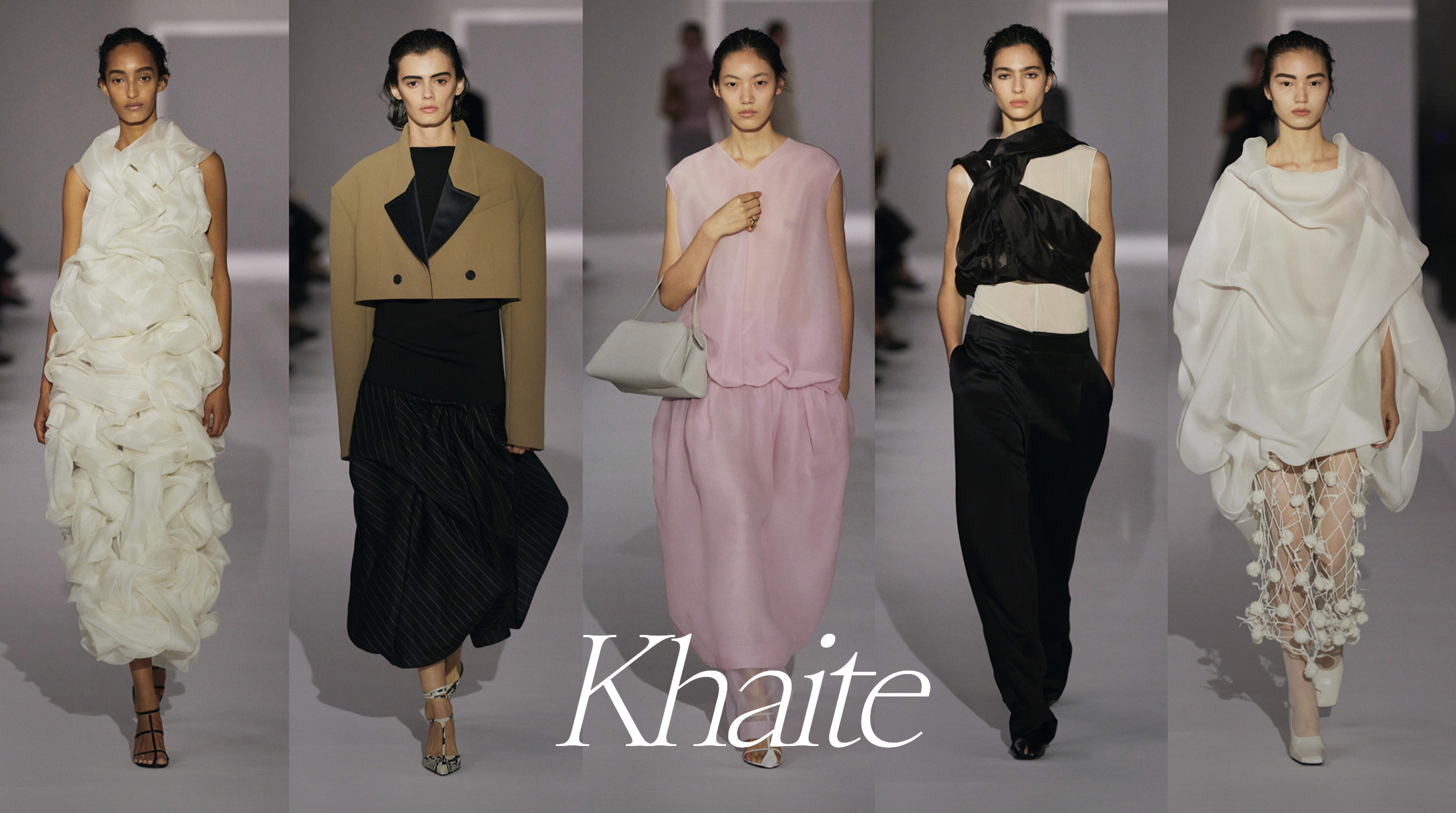 Khaite Spring 2025 Fashion Show