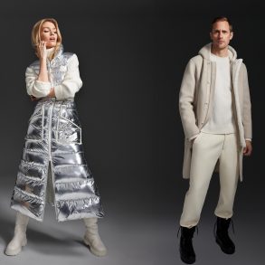 Stella Maxwell And Alexander Skarsgard Star In Mackage Winter Campaign