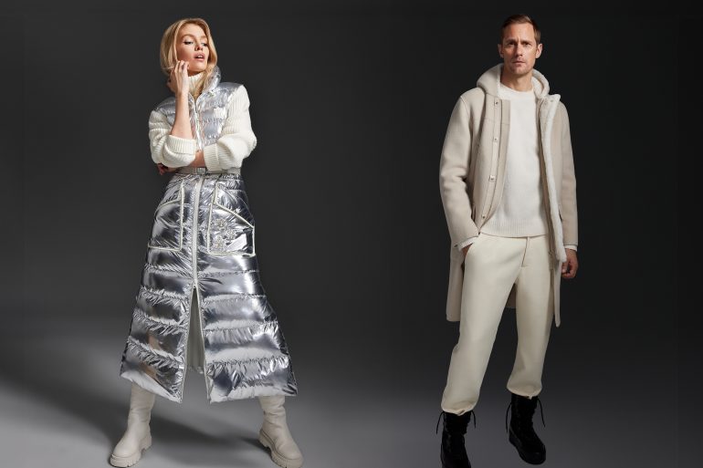 Stella Maxwell And Alexander Skarsgard Star In Mackage Winter Campaign