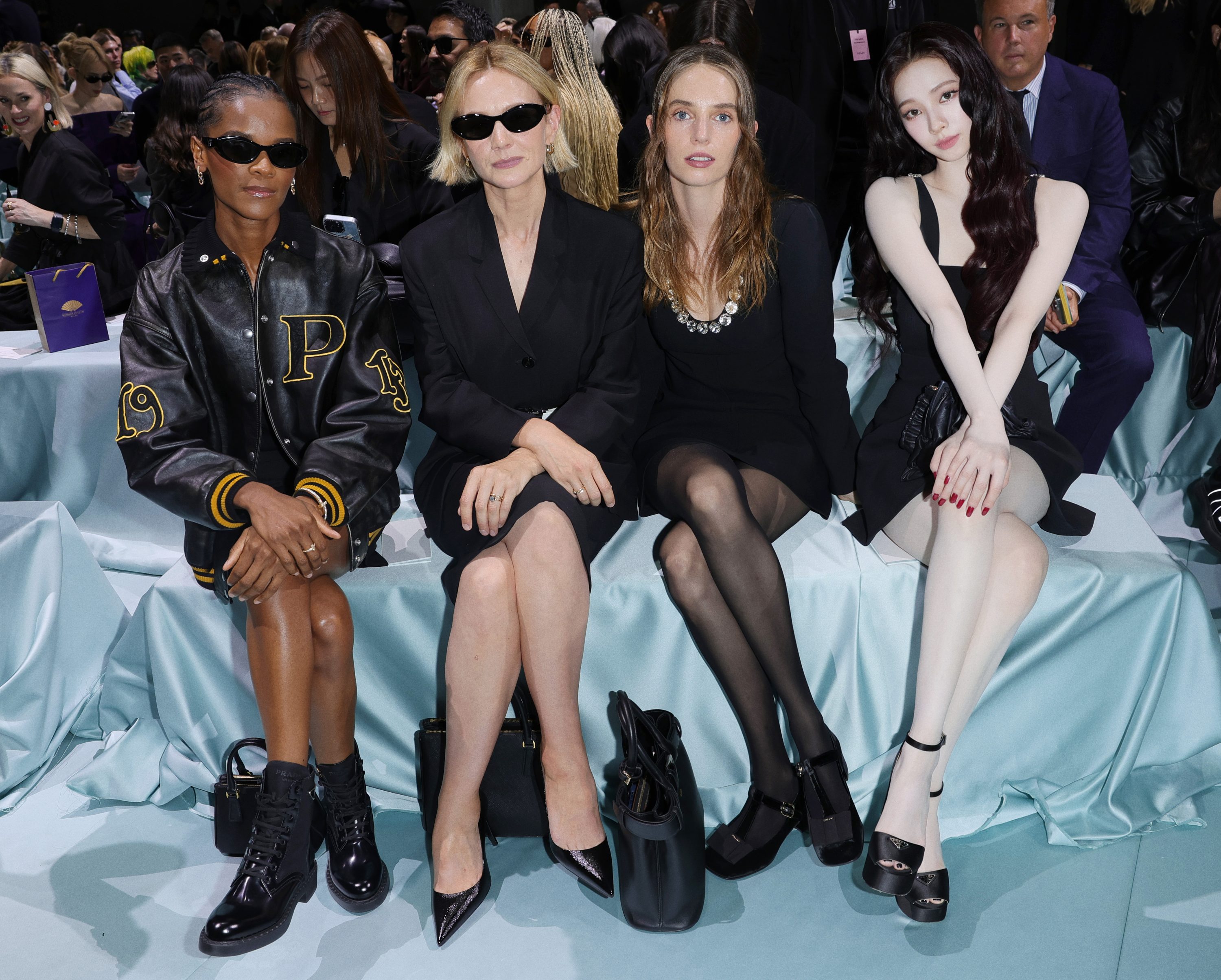 Prada Spring 2025 Fashion Show Front Row