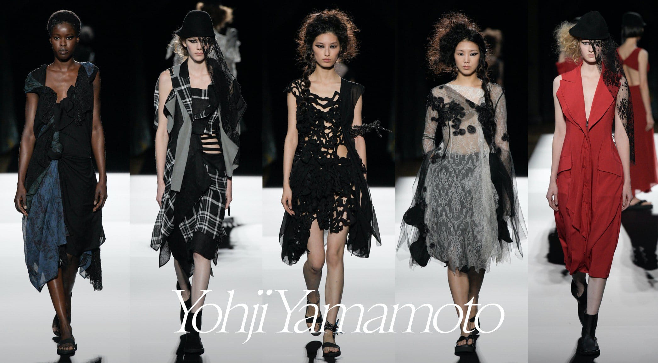 Yohji Yamamoto spring 2025 fashion show