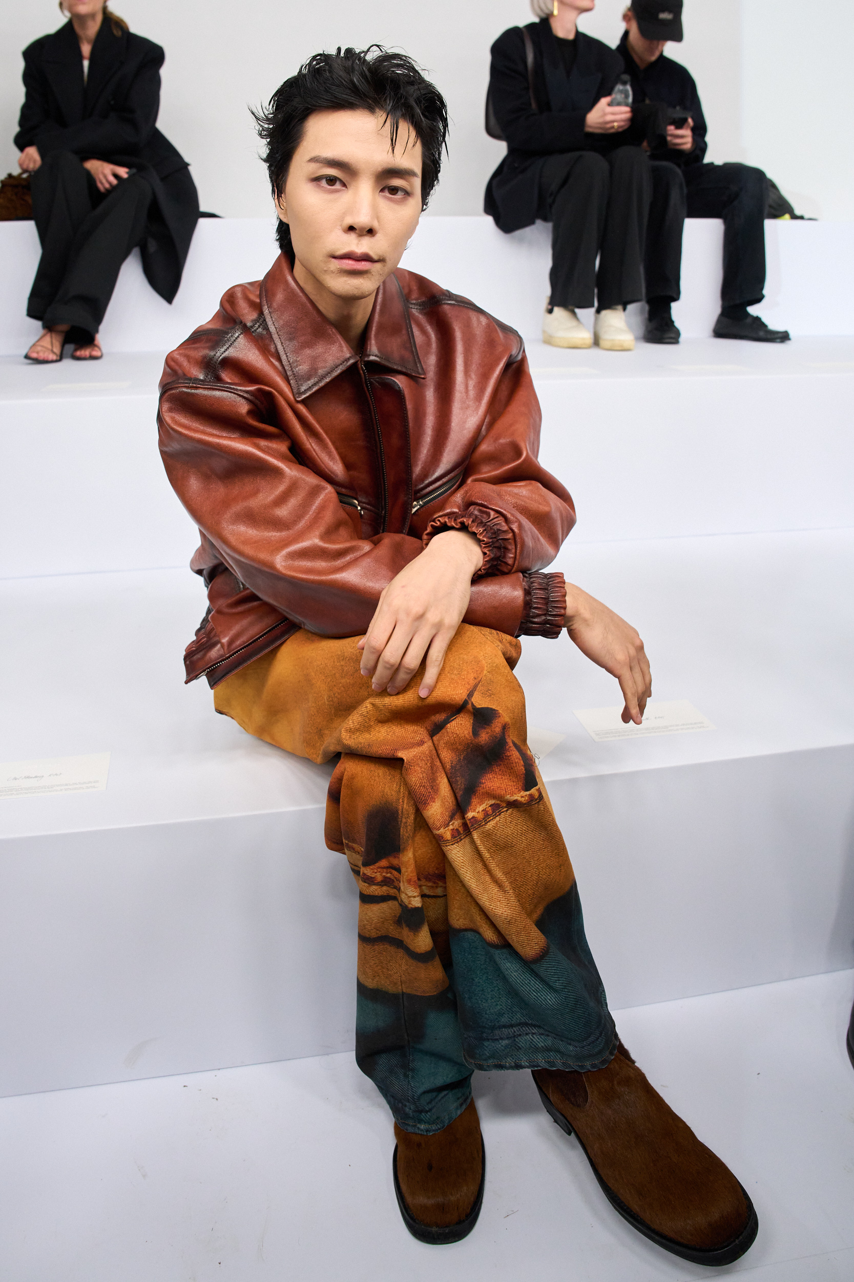 Acne Studios Spring 2025 Fashion Show Front Row