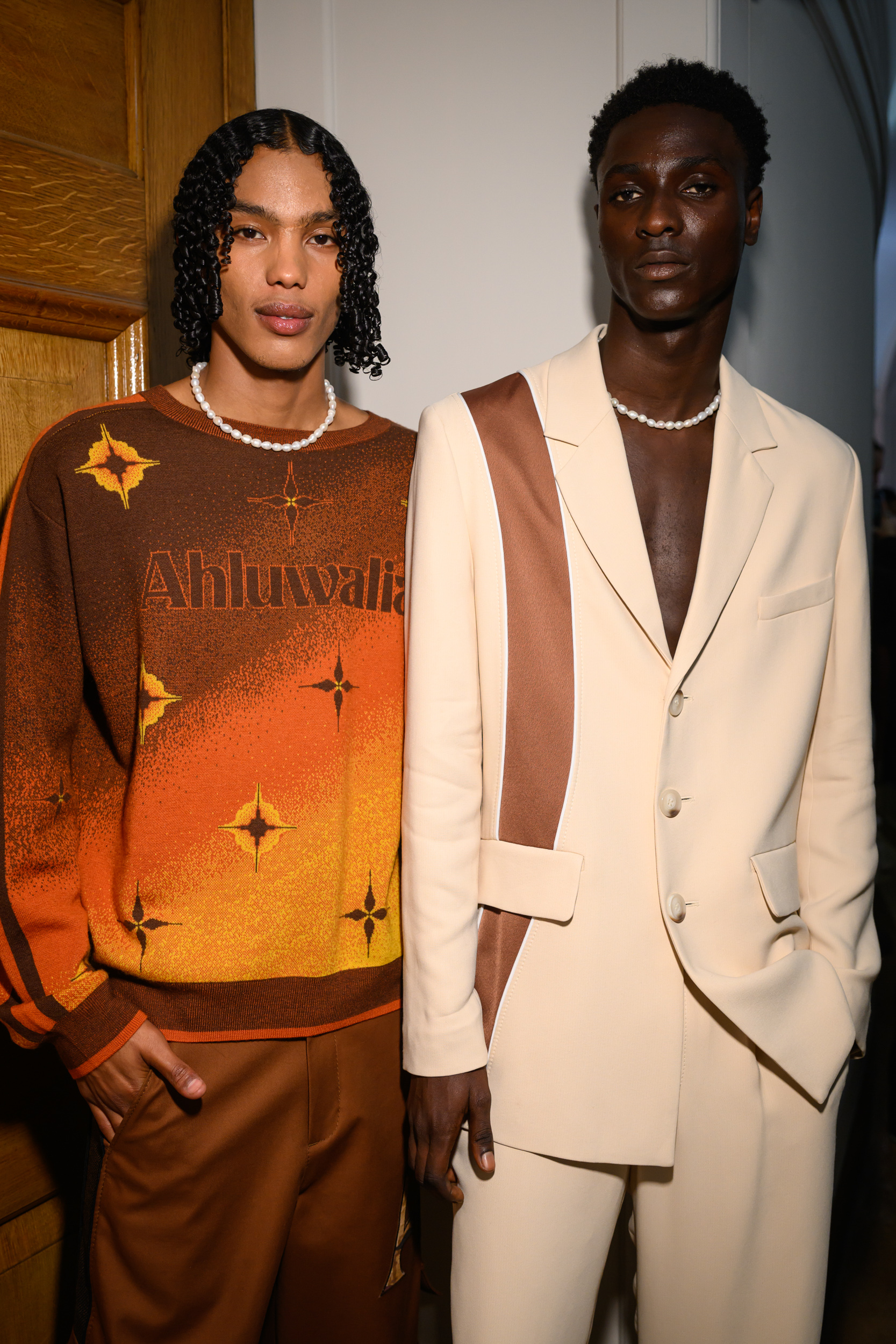 Ahluwalia Spring 2025 Fashion Show Backstage