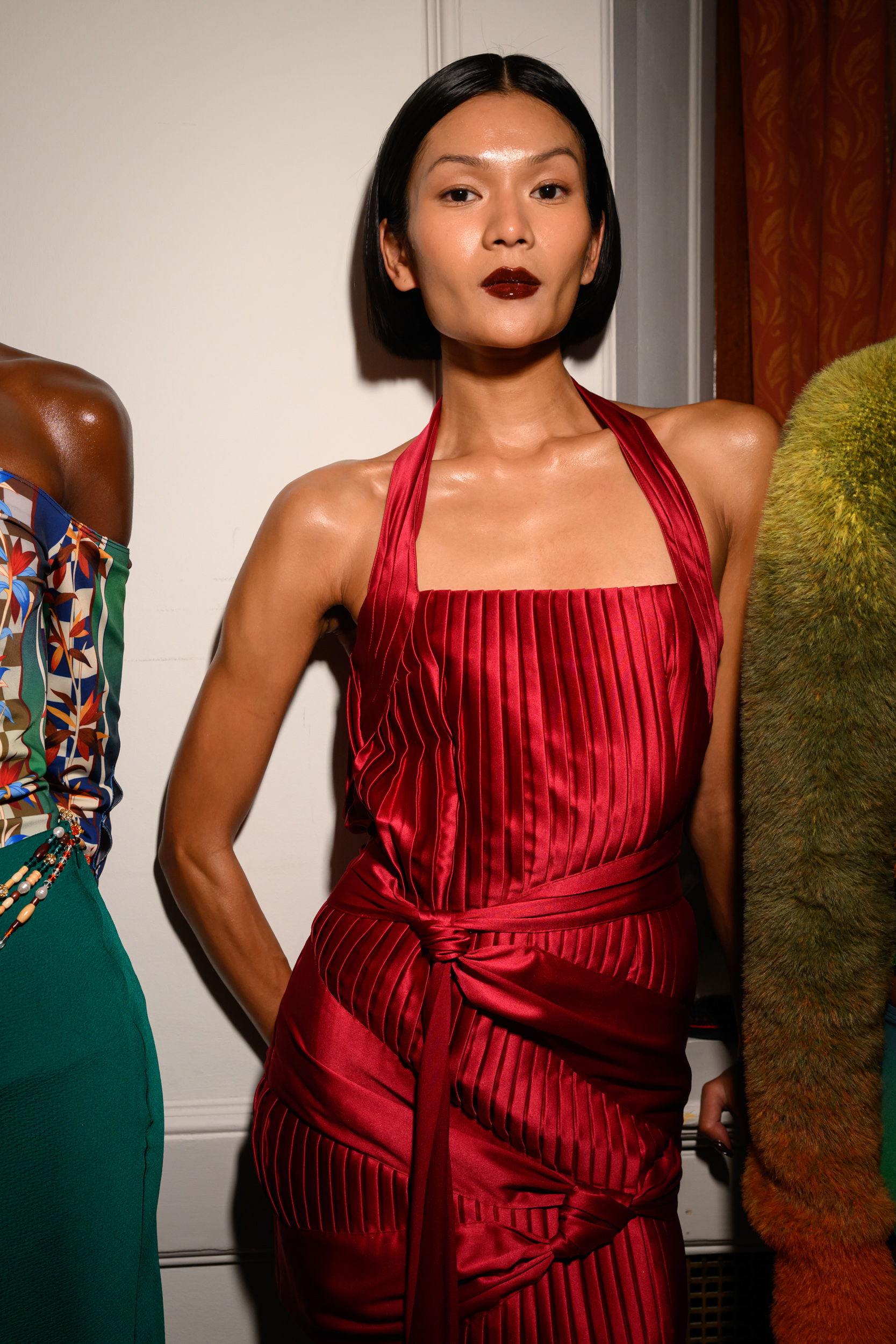 Ahluwalia Spring 2025 Fashion Show Backstage