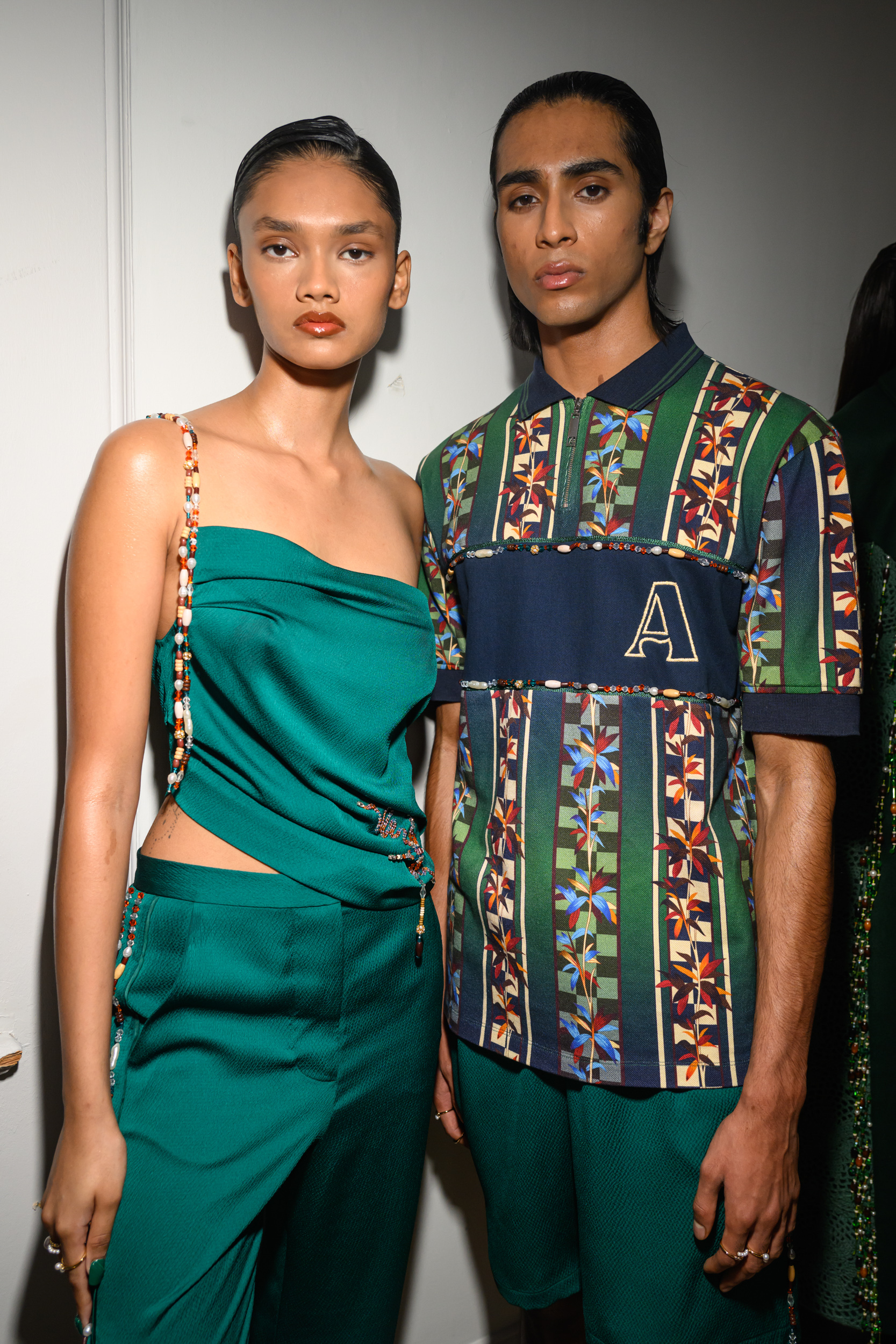 Ahluwalia Spring 2025 Fashion Show Backstage