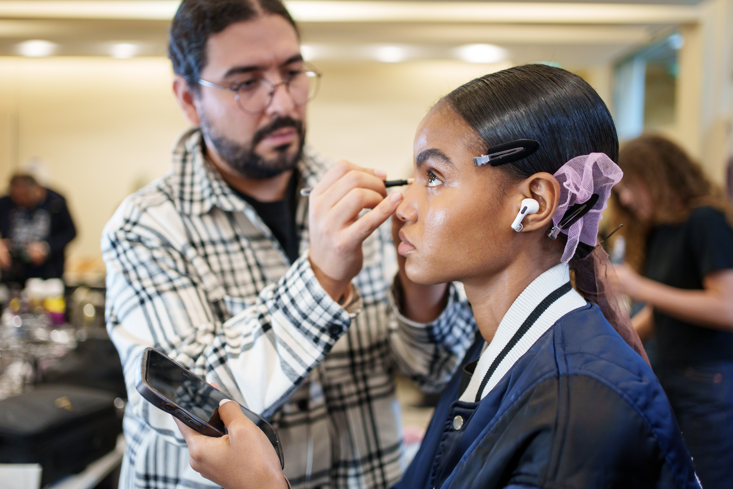 Akris Spring 2025 Fashion Show Backstage