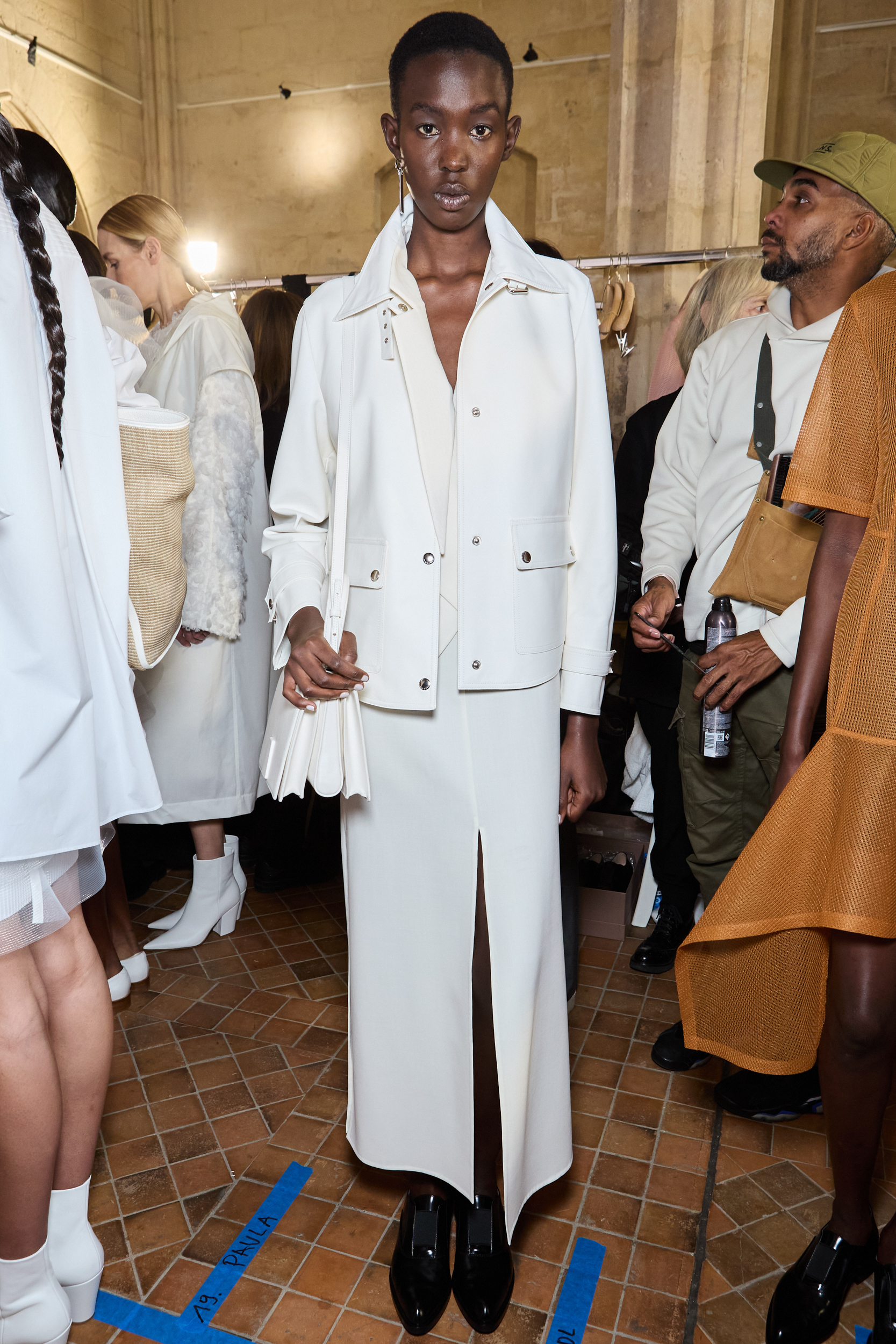 Akris Spring 2025 Fashion Show Backstage