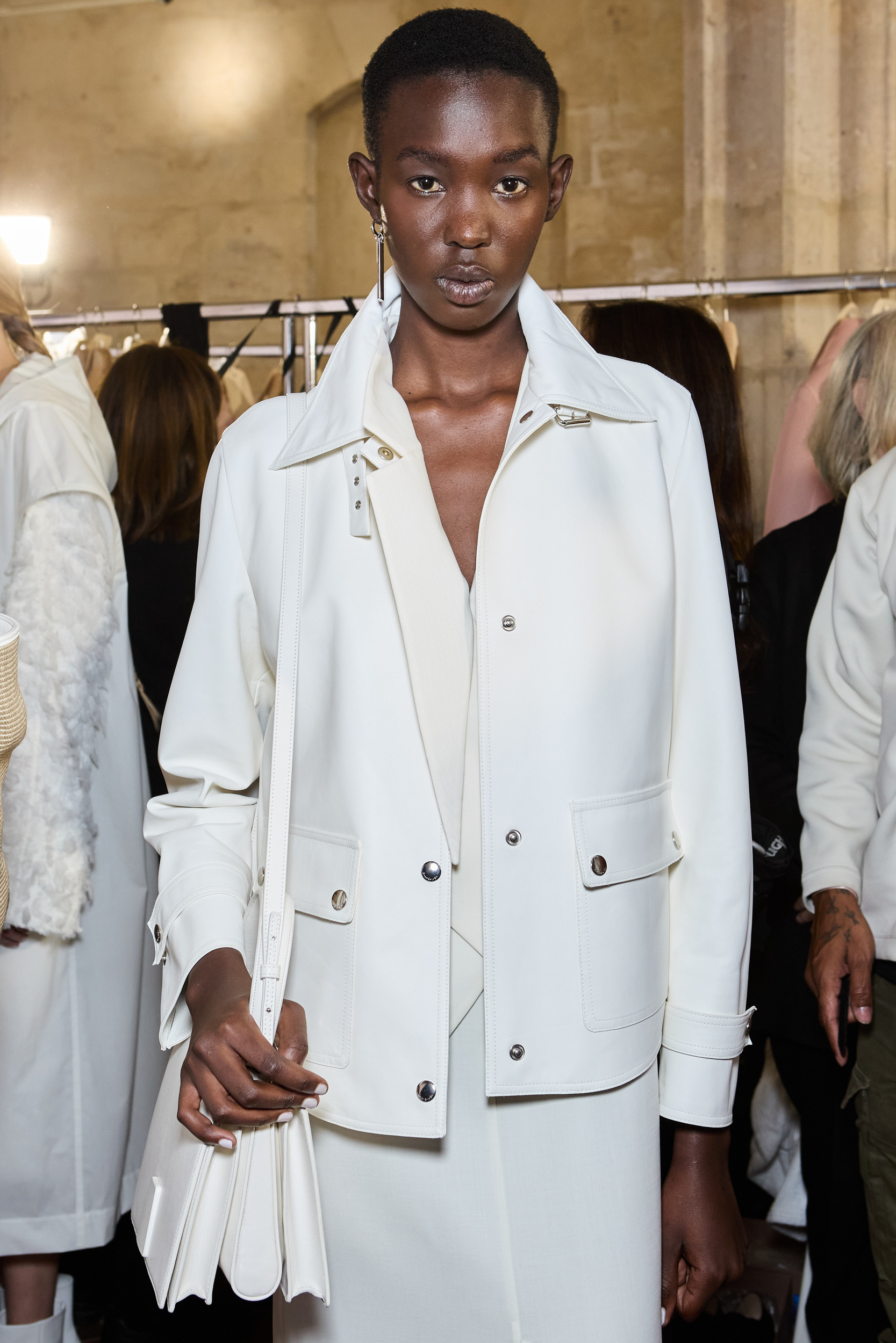 Akris Spring 2025 Fashion Show Backstage