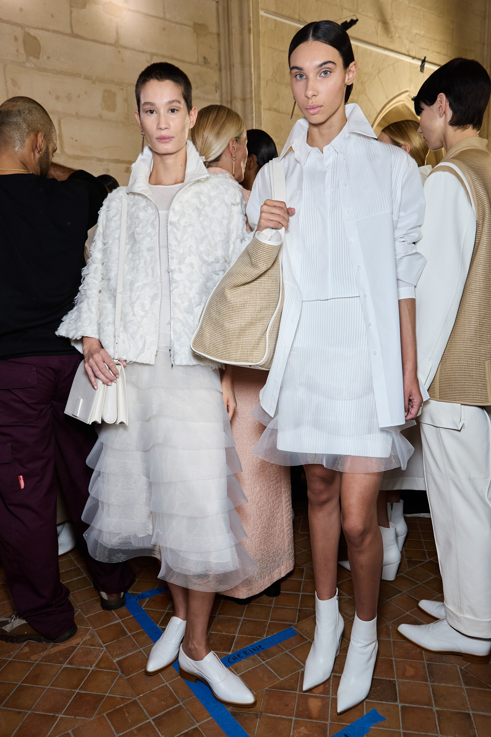 Akris Spring 2025 Fashion Show Backstage