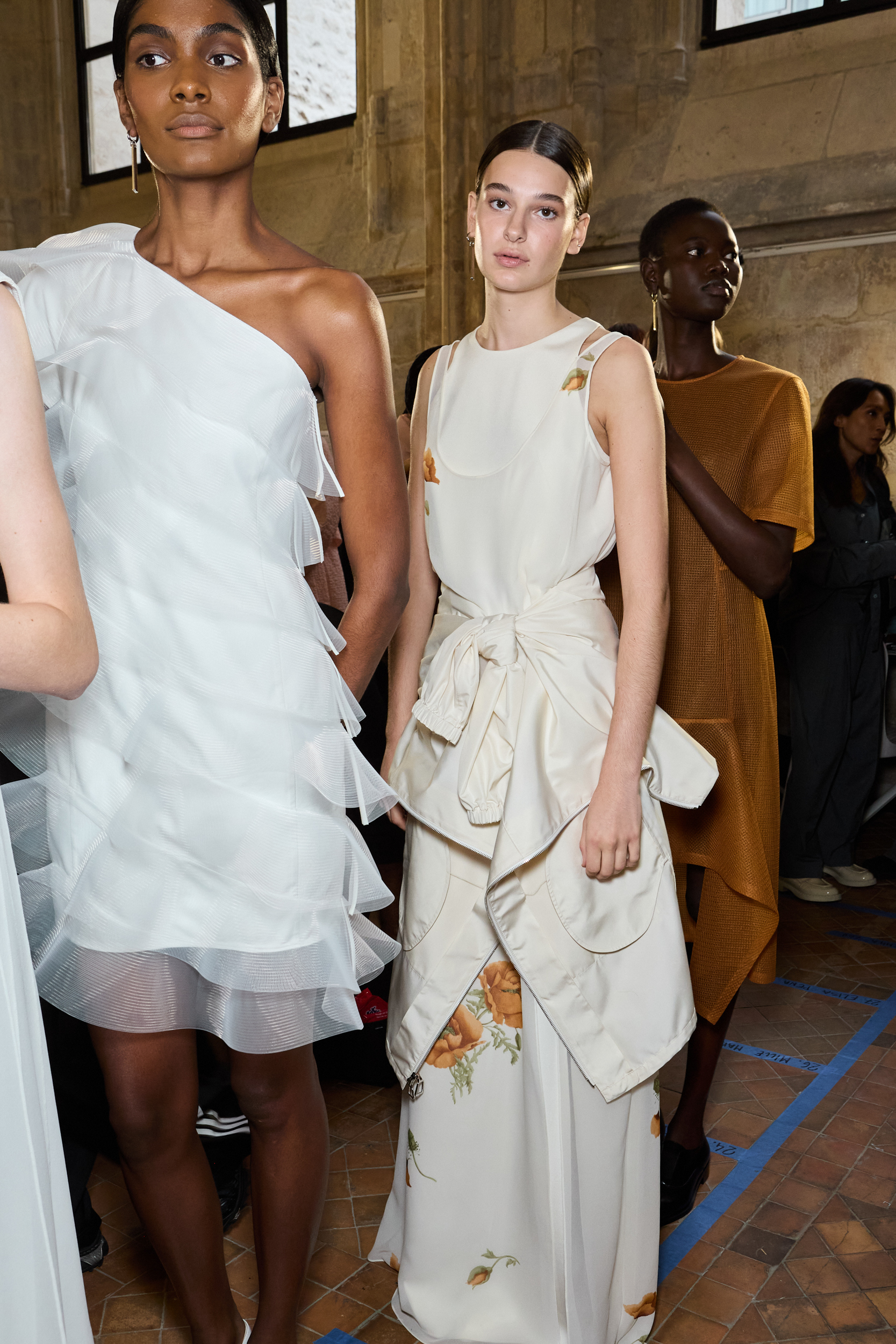 Akris Spring 2025 Fashion Show Backstage