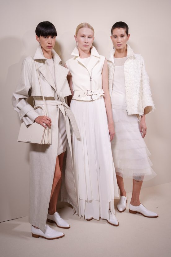 Akris Spring 2025 Fashion Show Backstage