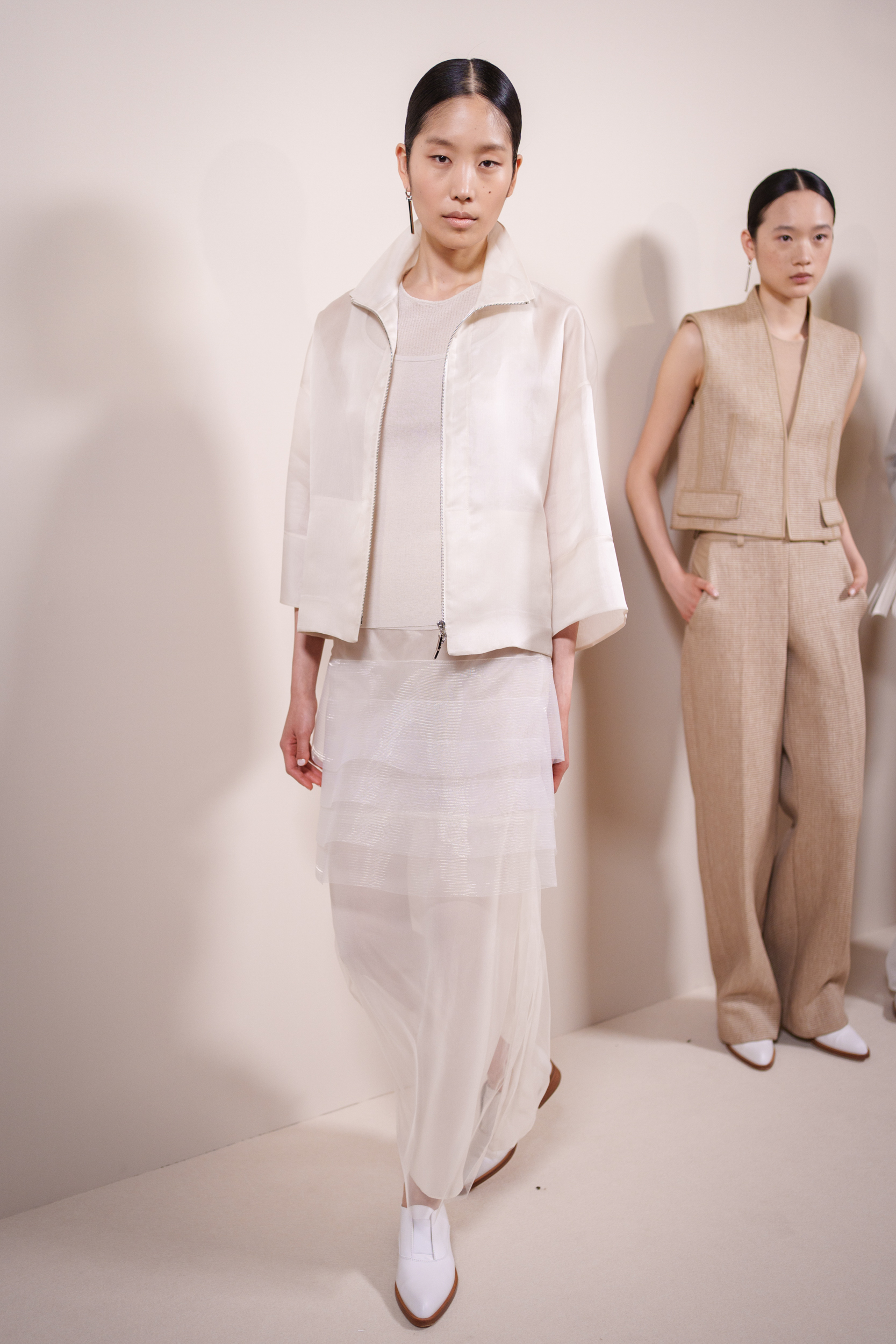 Akris Spring 2025 Fashion Show Backstage