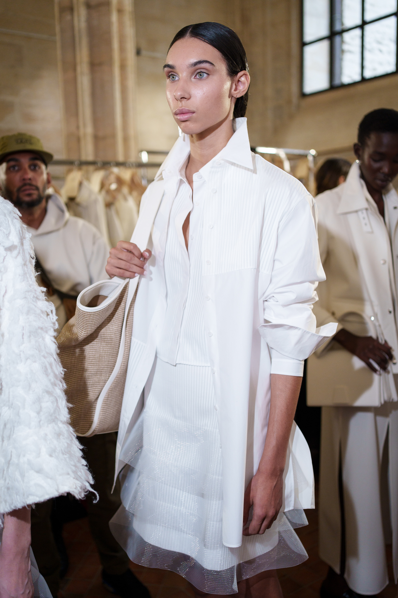 Akris Spring 2025 Fashion Show Backstage