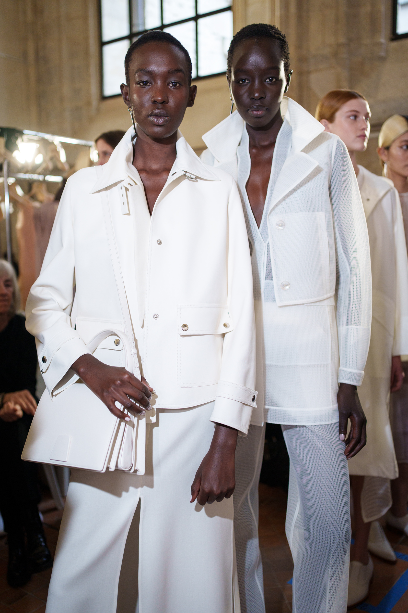 Akris Spring 2025 Fashion Show Backstage