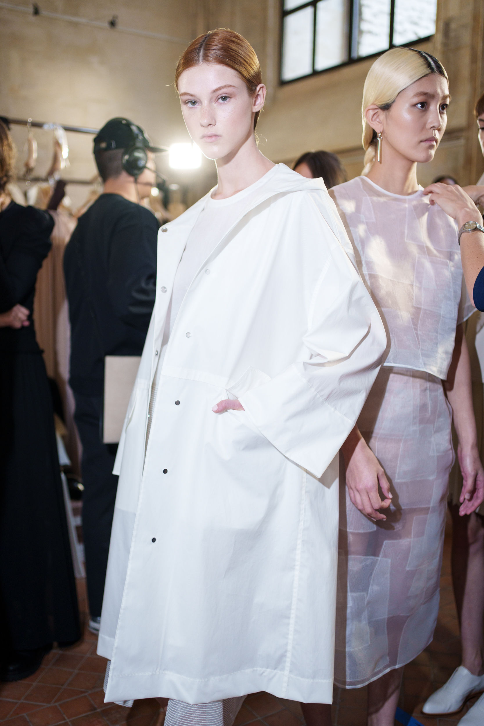 Akris Spring 2025 Fashion Show Backstage