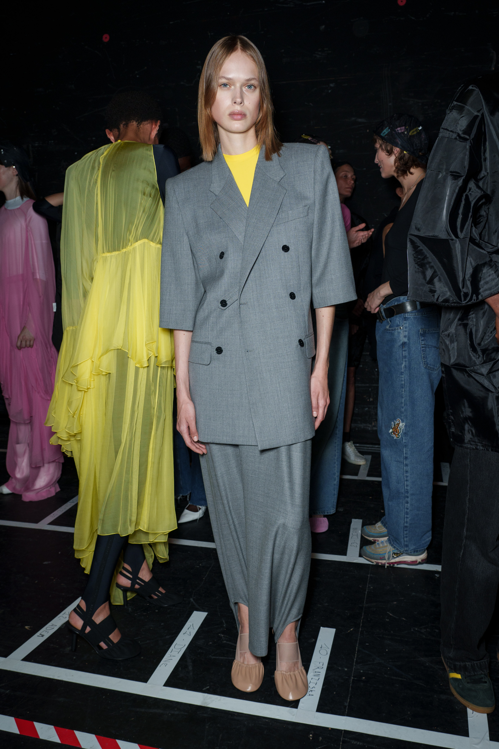 Alainpaul Spring 2025 Fashion Show Backstage