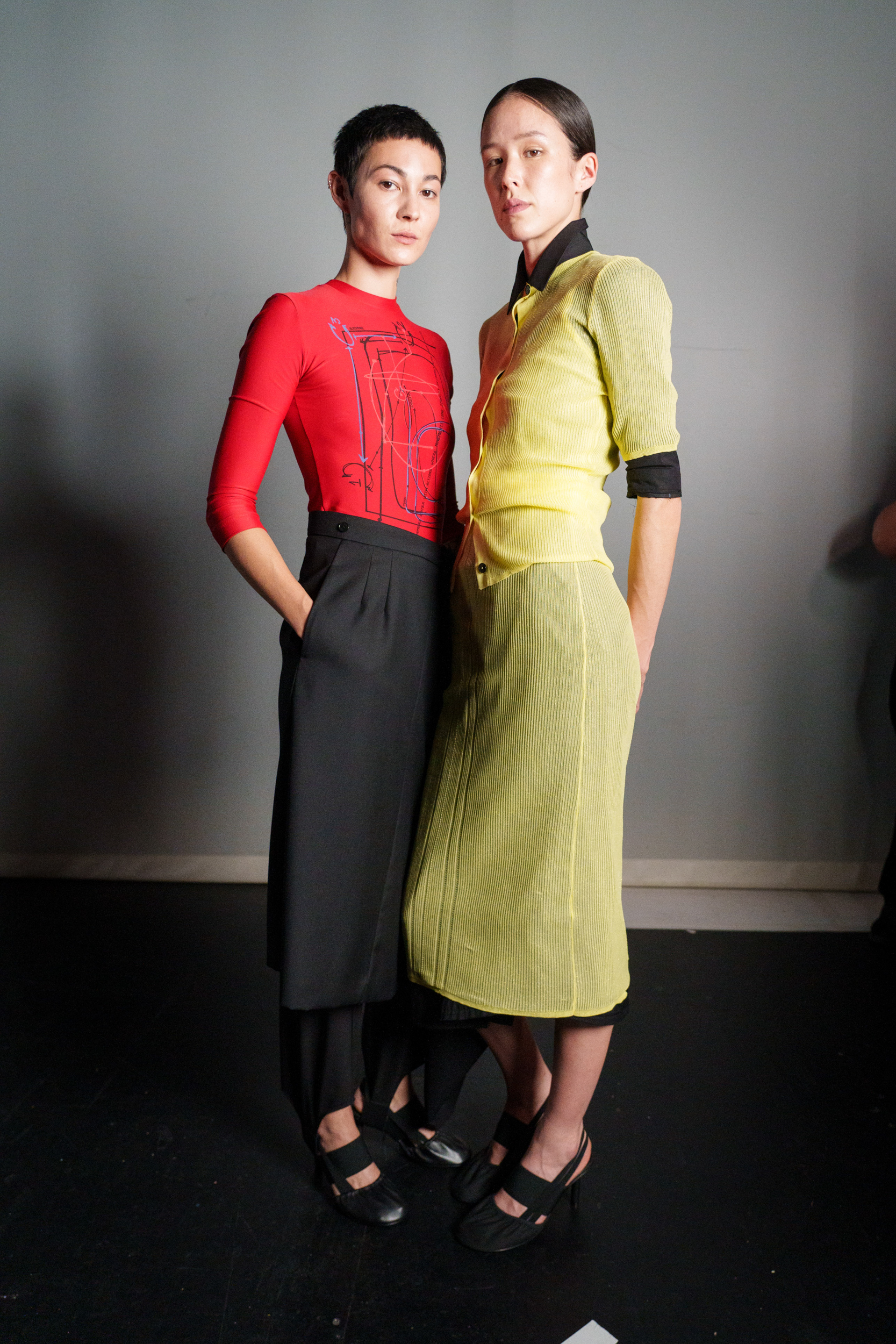 Alainpaul Spring 2025 Fashion Show Backstage