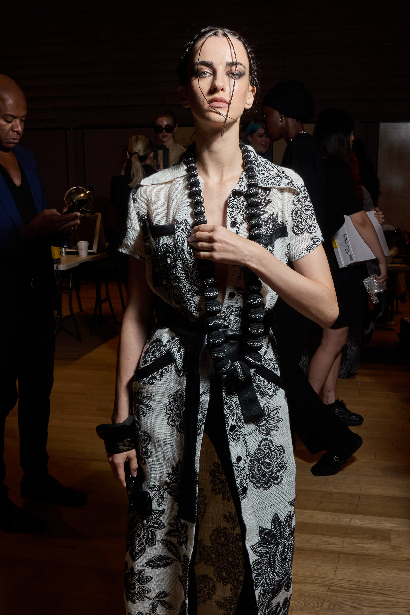 Frederick Anderson Spring 2025 Fashion Show Backstage