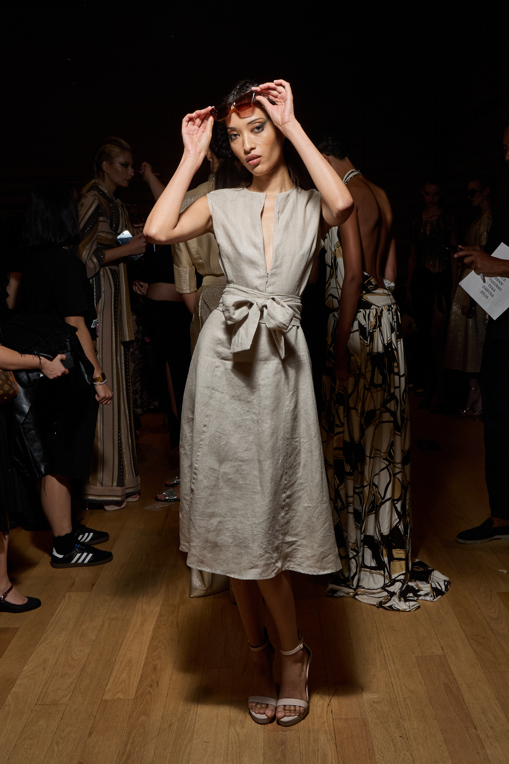 Frederick Anderson Spring 2025 Fashion Show Backstage