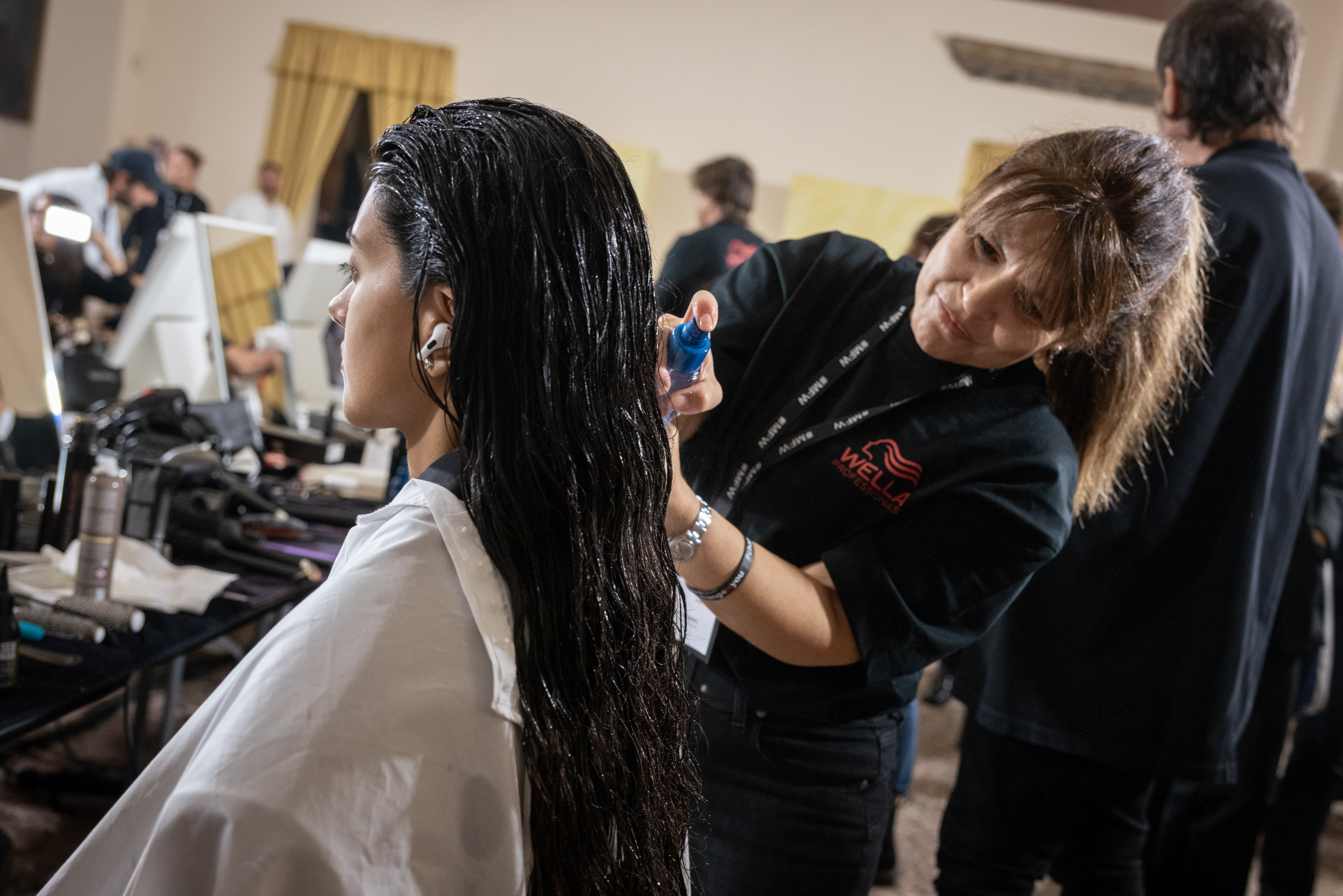 Andreadamo Spring 2025 Fashion Show Backstage