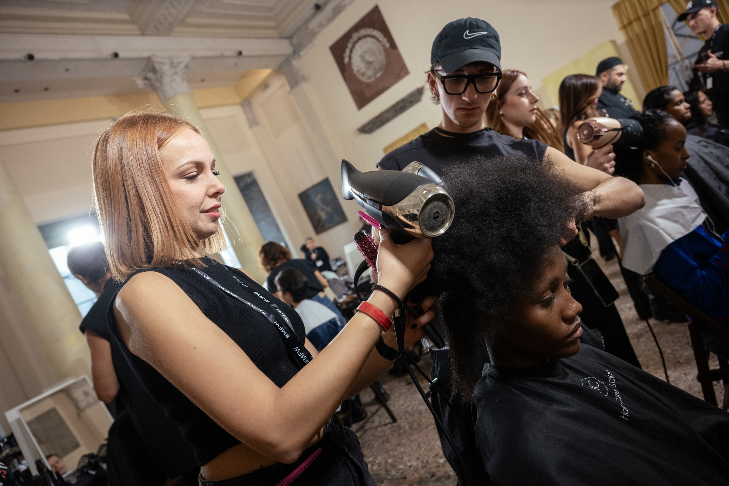 Andreadamo Spring 2025 Fashion Show Backstage