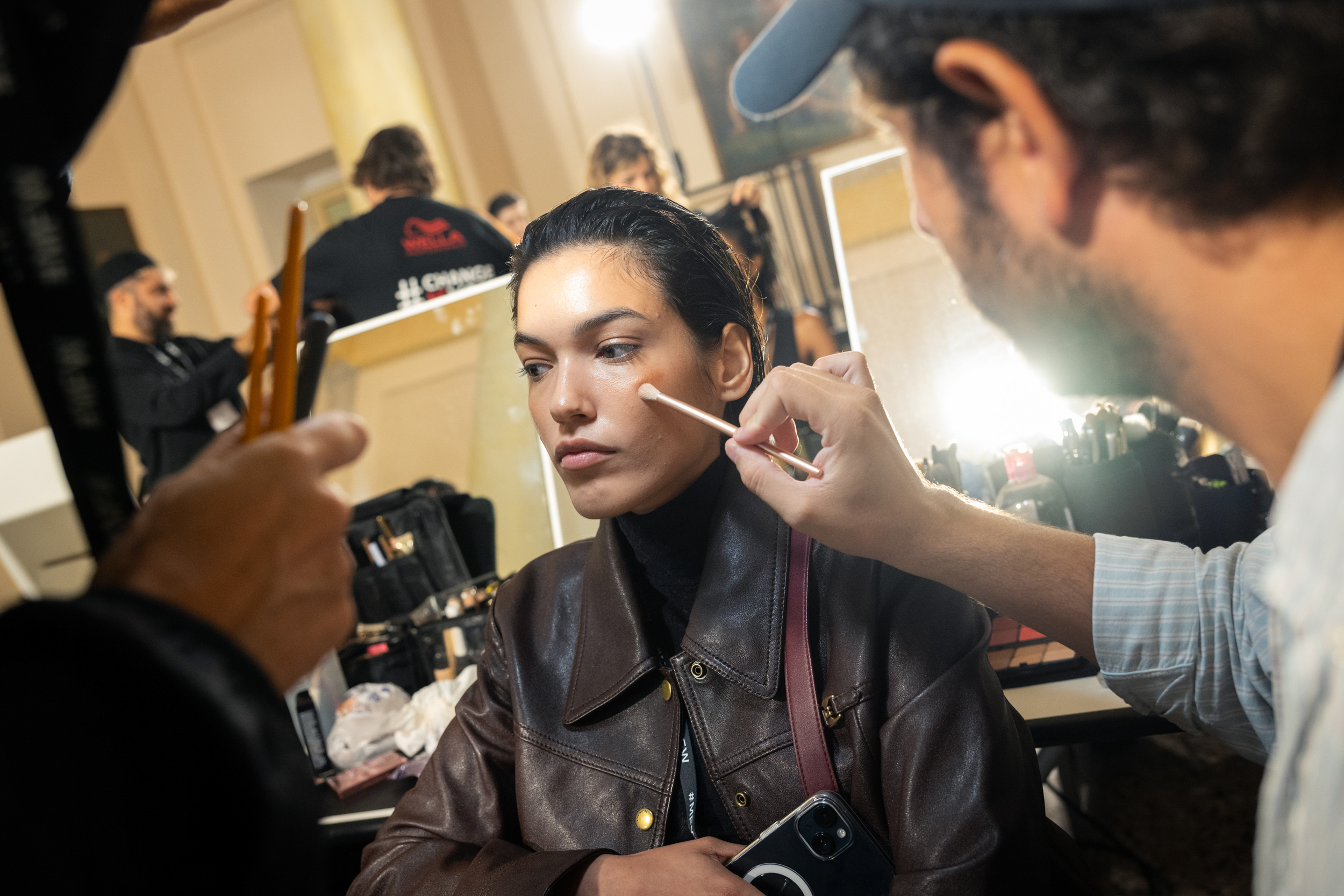 Andreadamo Spring 2025 Fashion Show Backstage