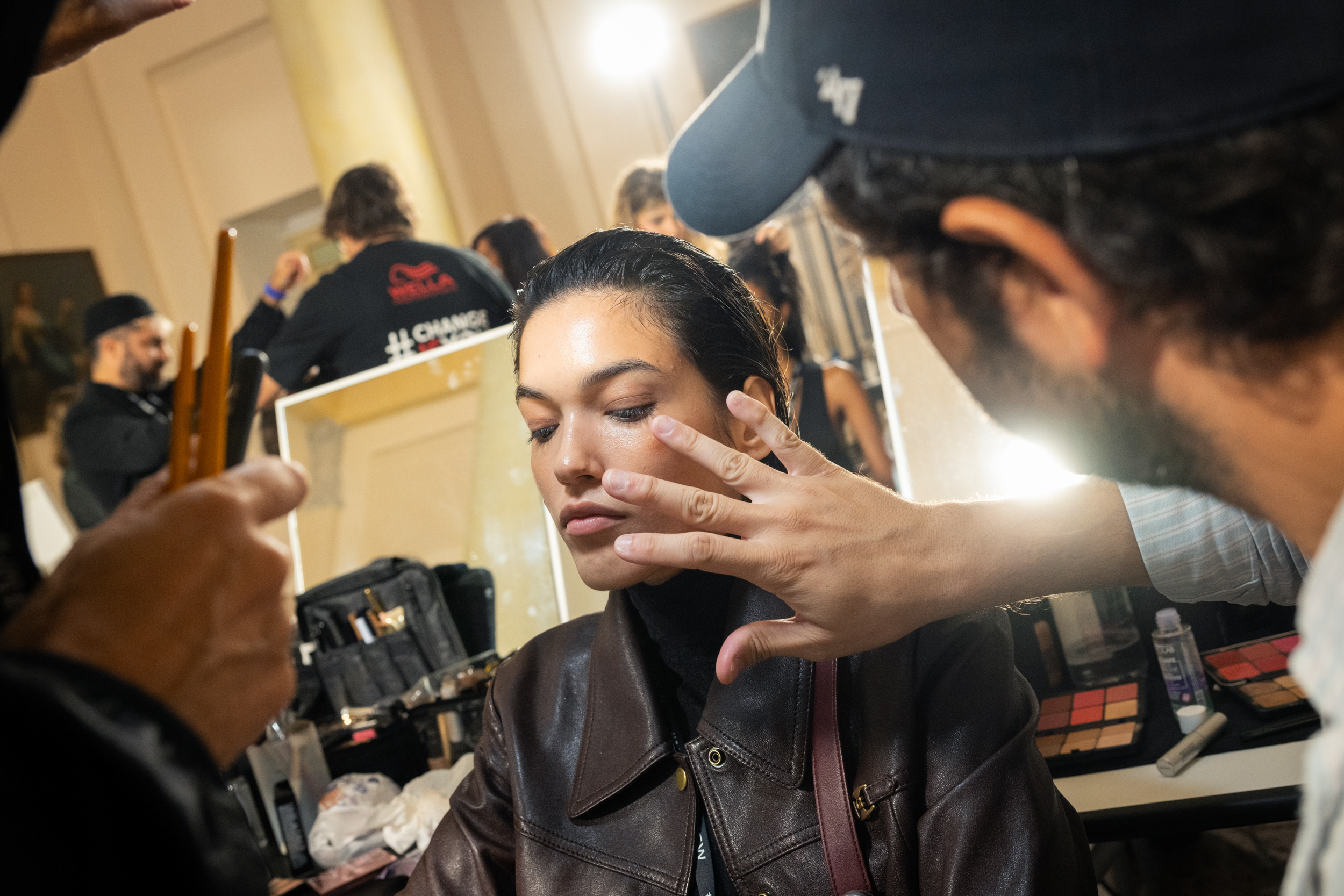 Andreadamo Spring 2025 Fashion Show Backstage