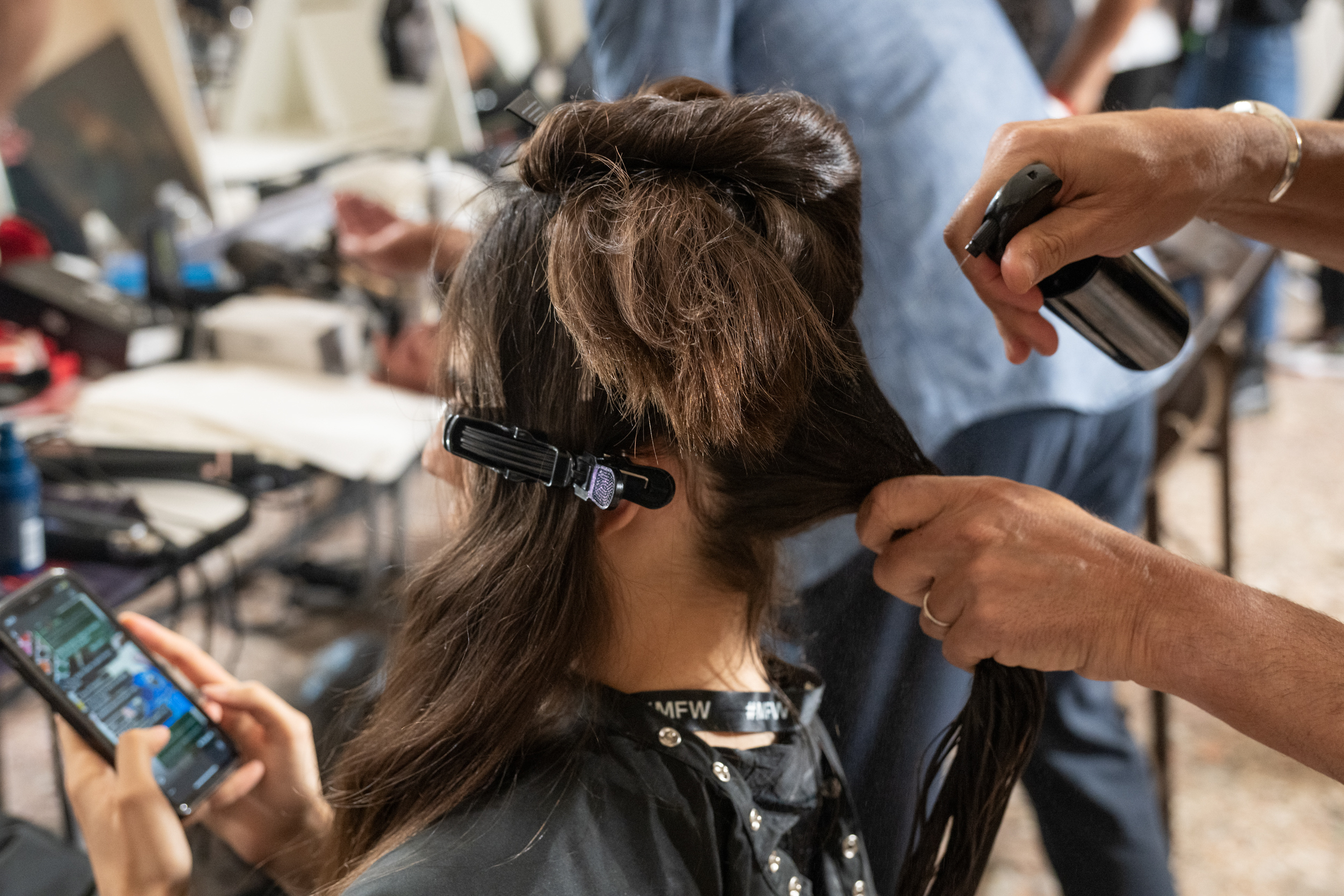 Andreadamo Spring 2025 Fashion Show Backstage