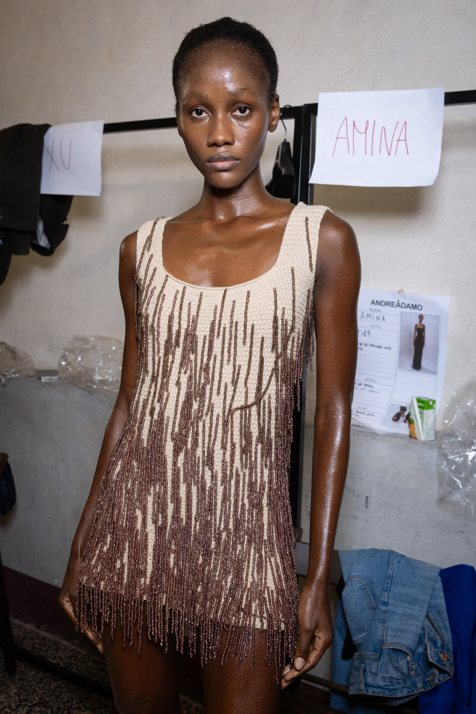 Andreadamo Spring 2025 Fashion Show Backstage