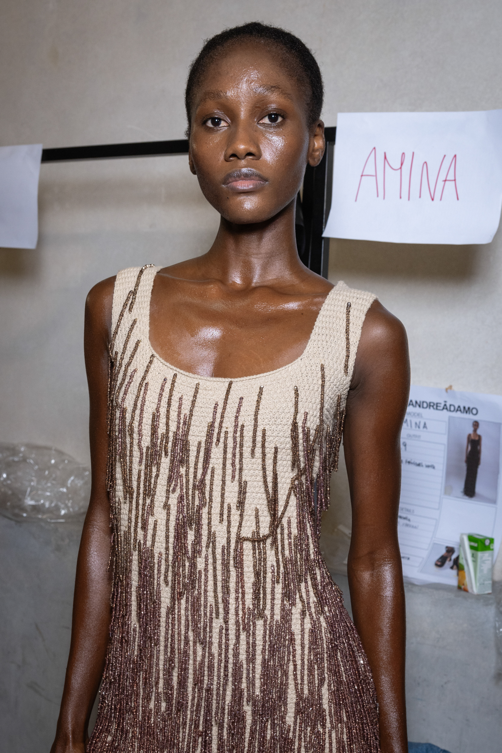 Andreadamo Spring 2025 Fashion Show Backstage