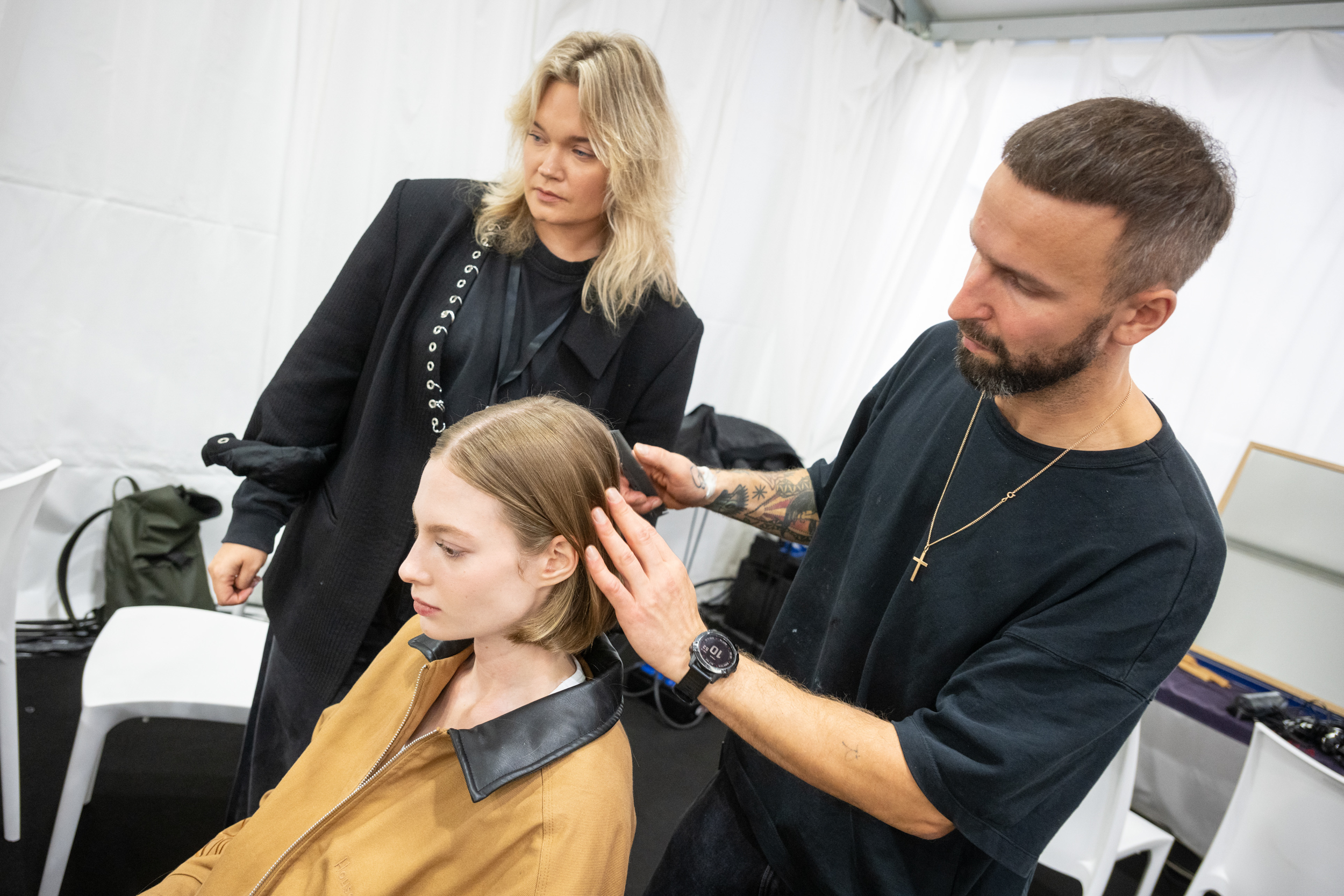 Anteprima Spring 2025 Fashion Show Backstage