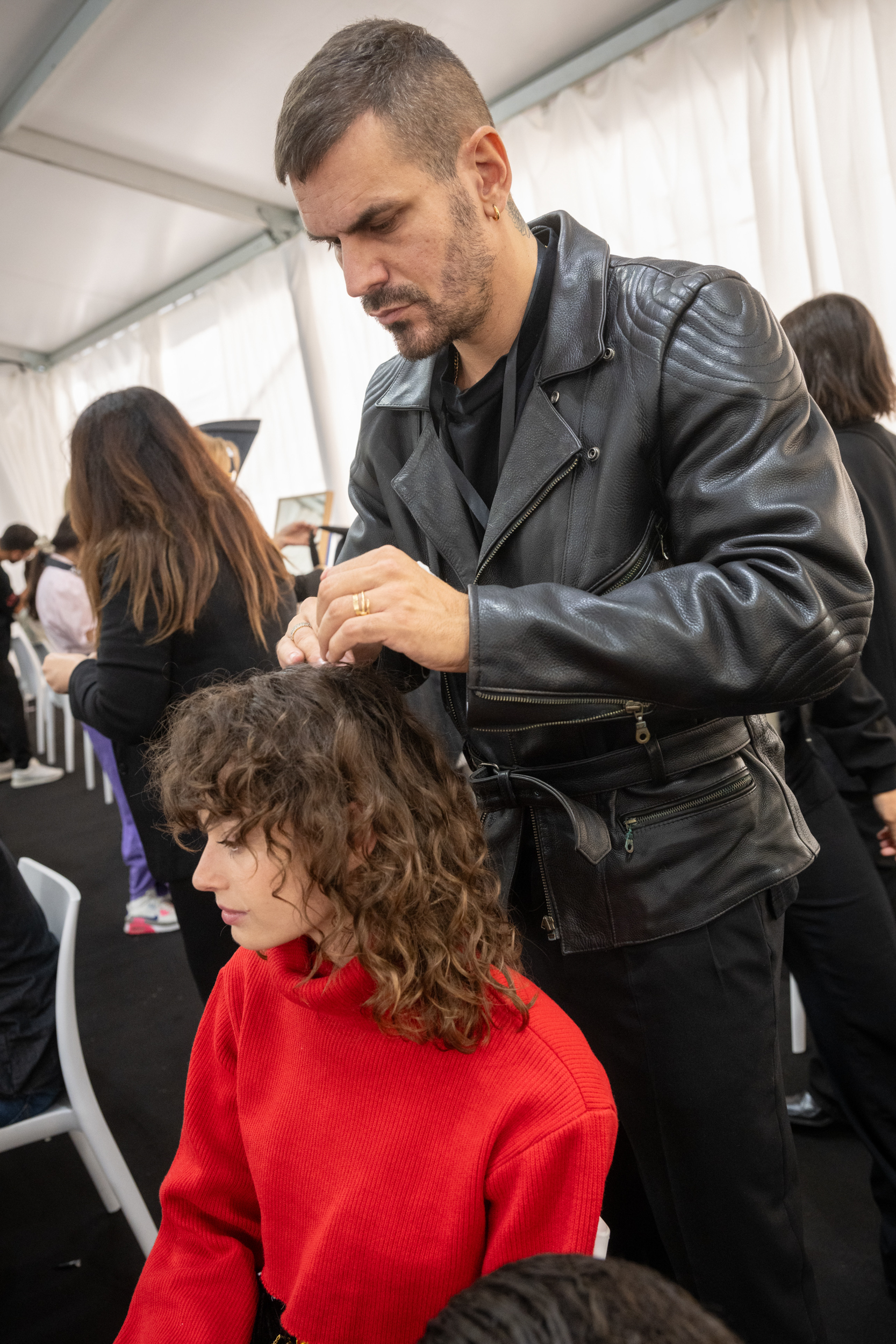 Anteprima Spring 2025 Fashion Show Backstage