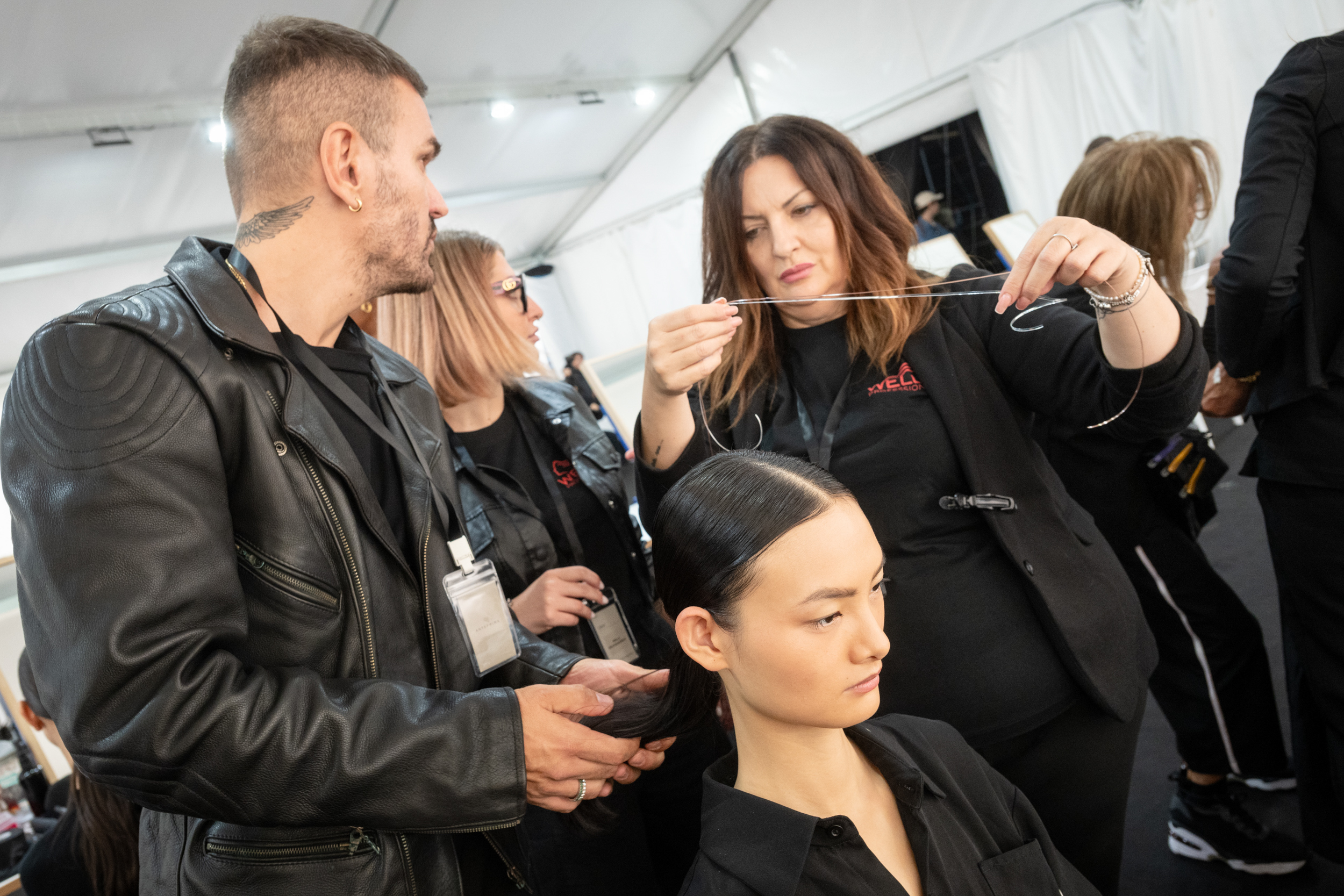 Anteprima Spring 2025 Fashion Show Backstage