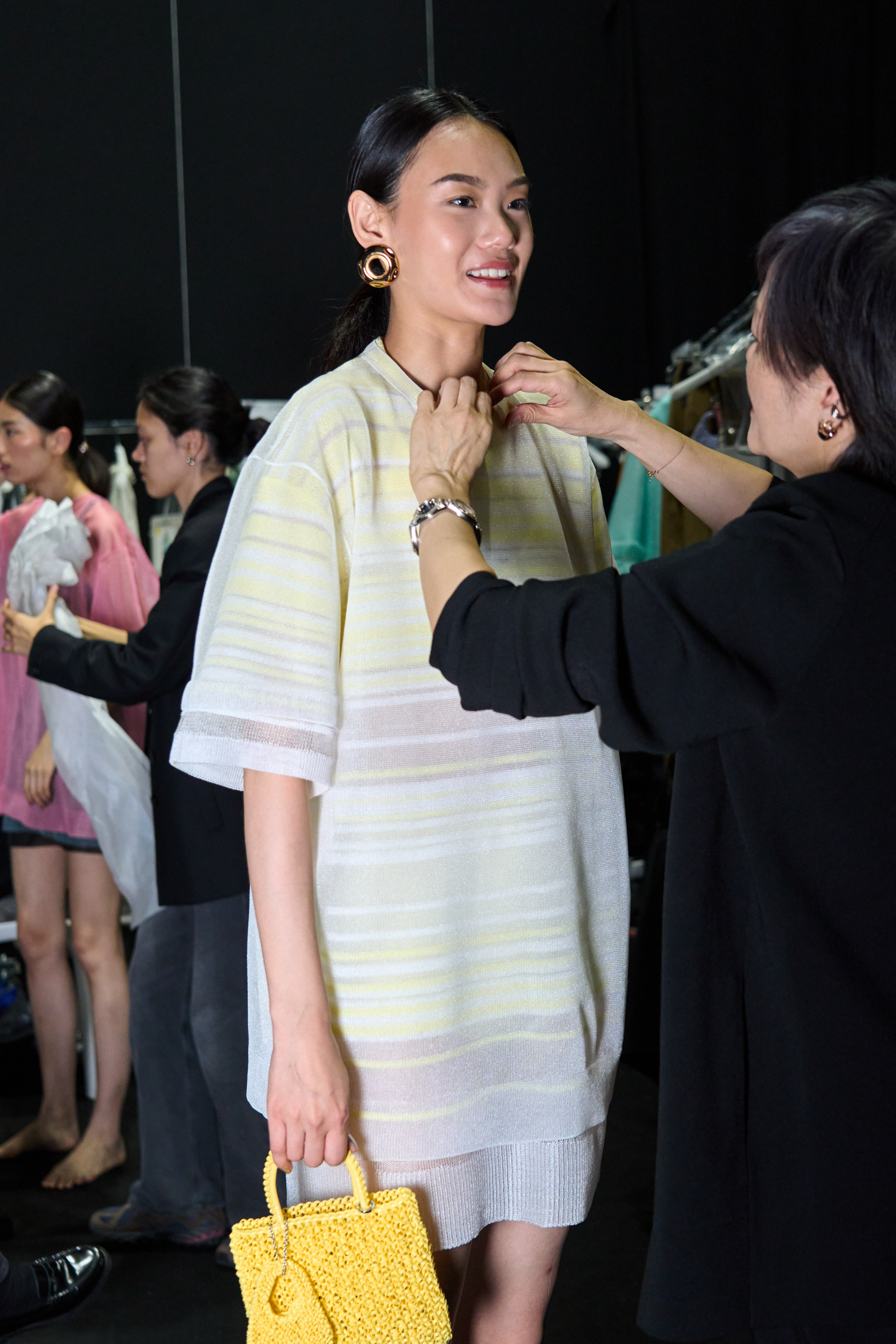 Anteprima Spring 2025 Fashion Show Backstage