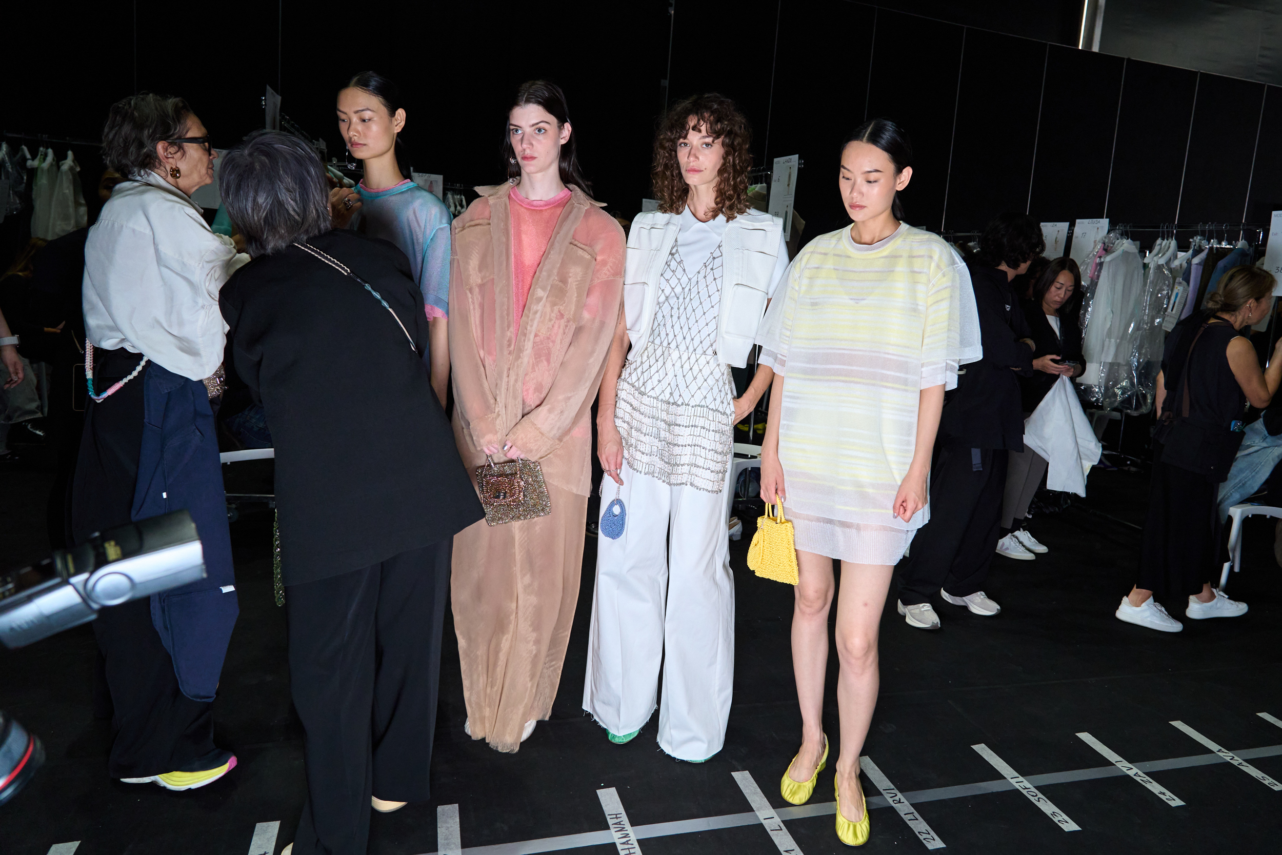 Anteprima Spring 2025 Fashion Show Backstage