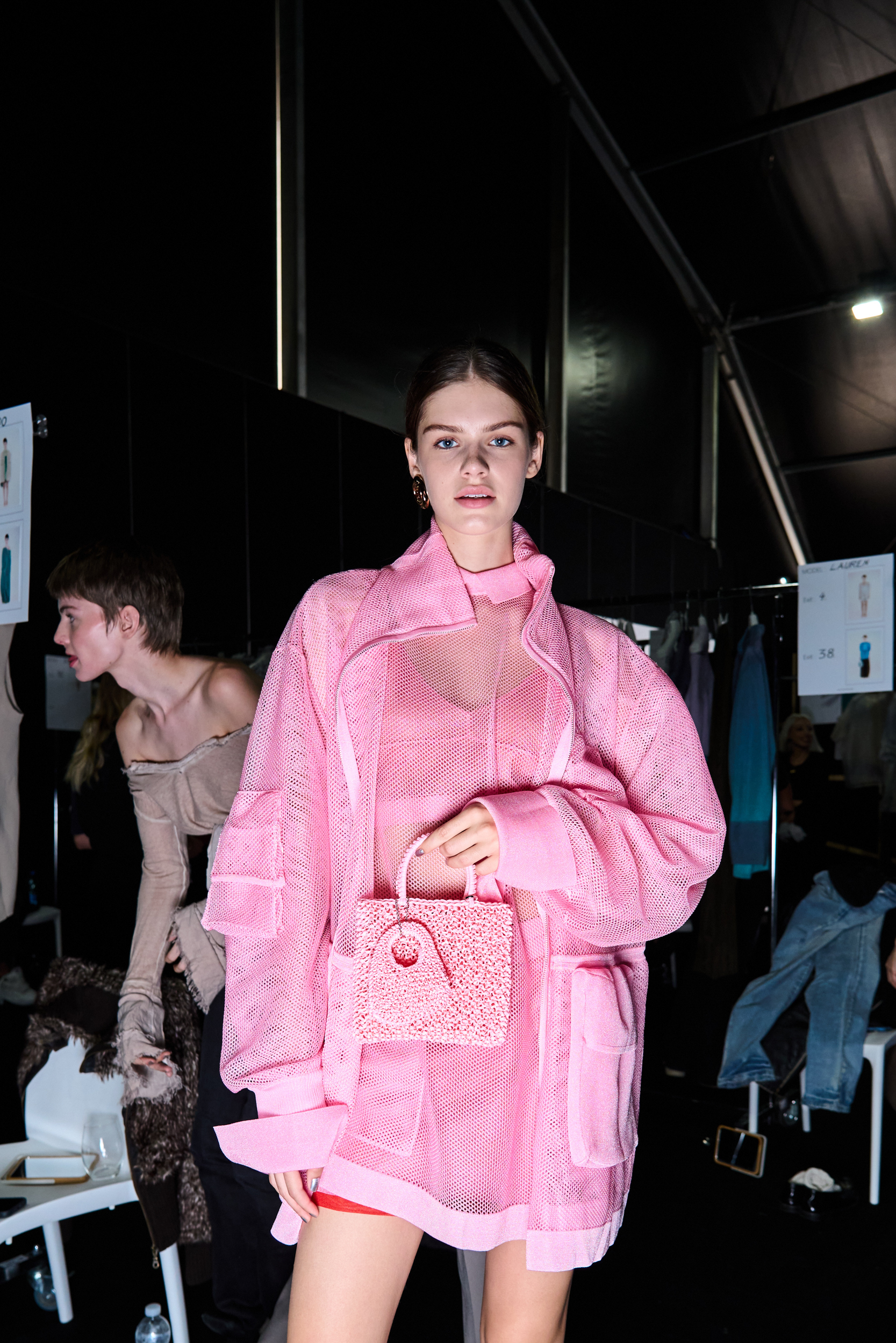 Anteprima Spring 2025 Fashion Show Backstage