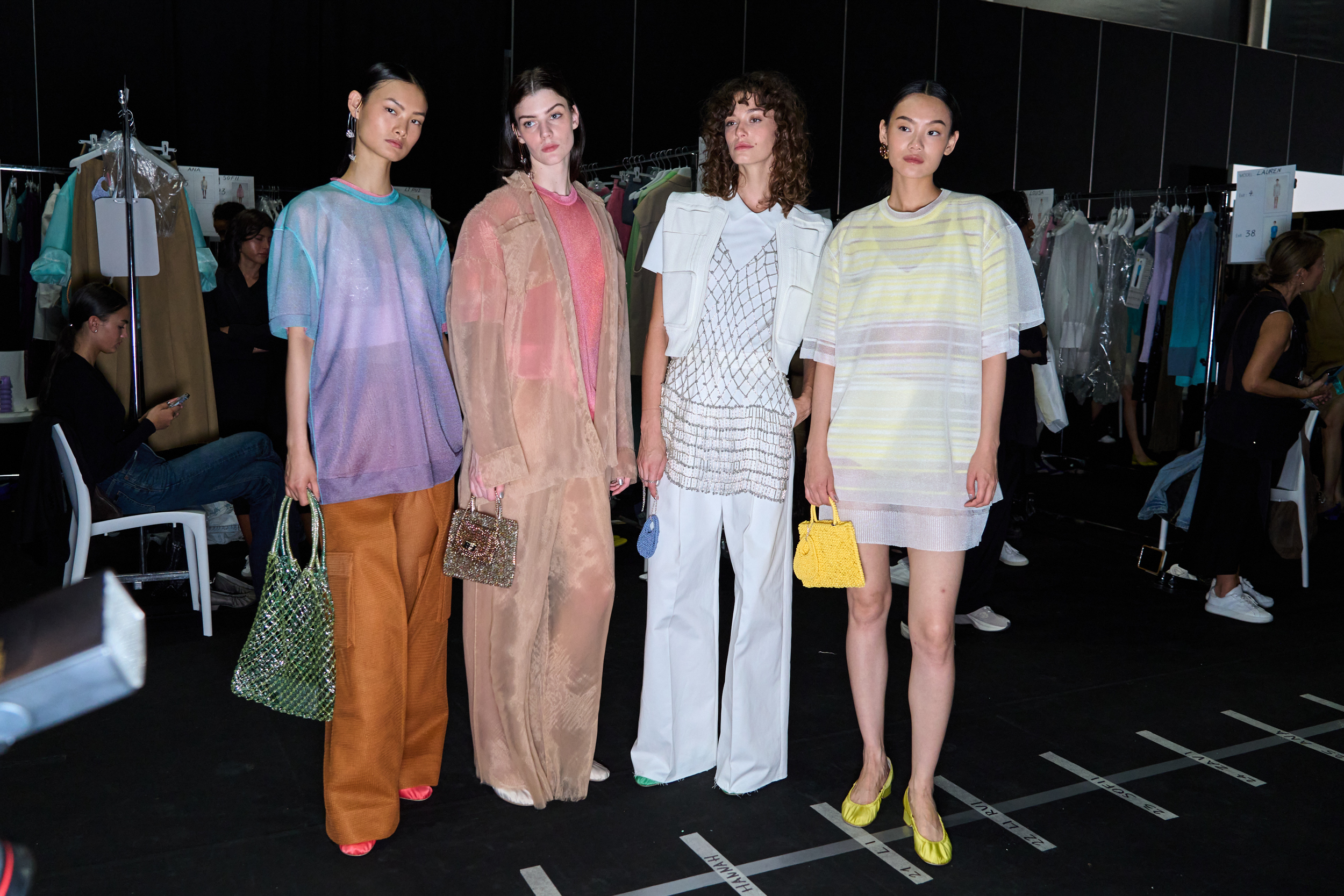 Anteprima Spring 2025 Fashion Show Backstage