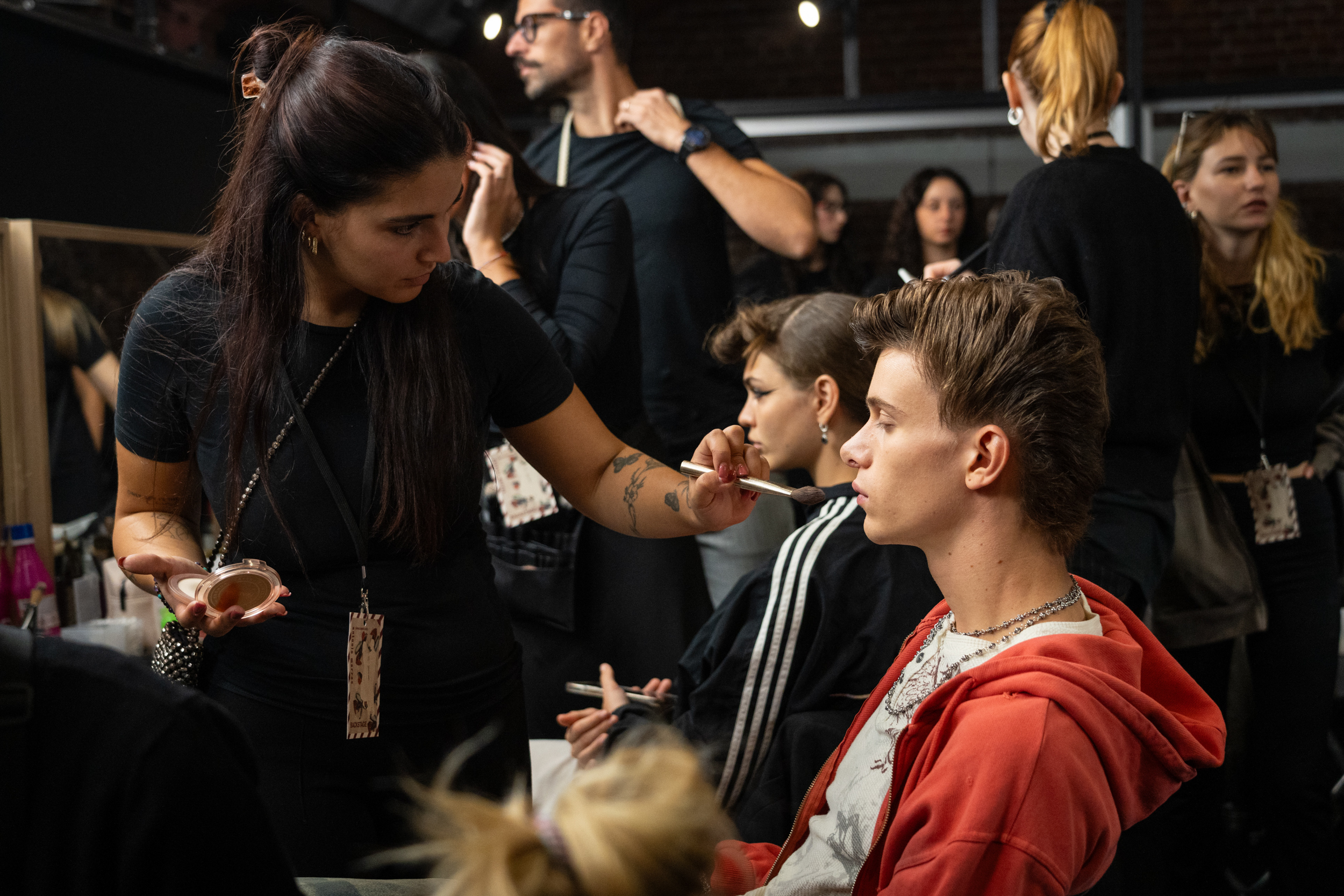 Antonio Marras Spring 2025 Fashion Show Backstage