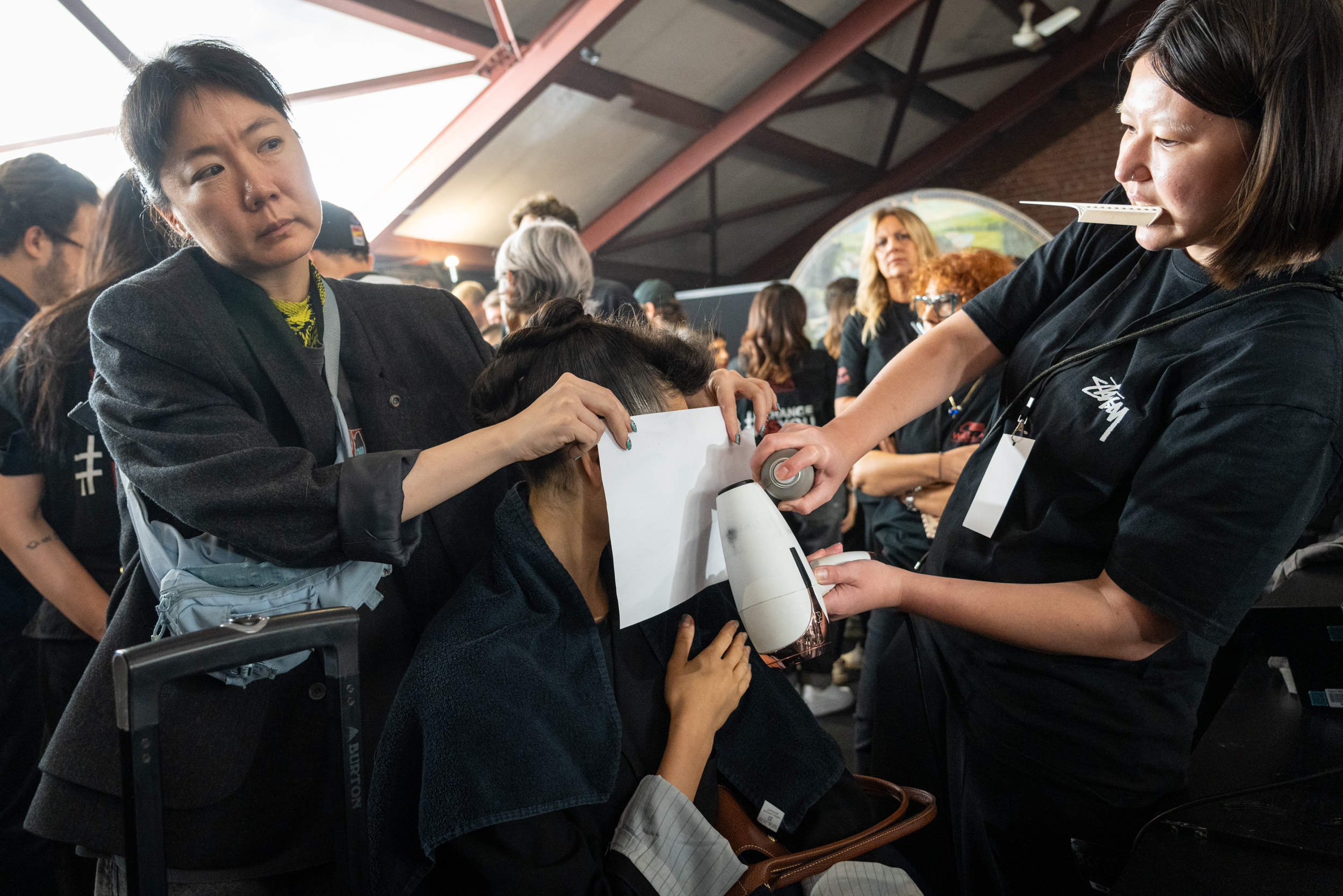 Antonio Marras Spring 2025 Fashion Show Backstage