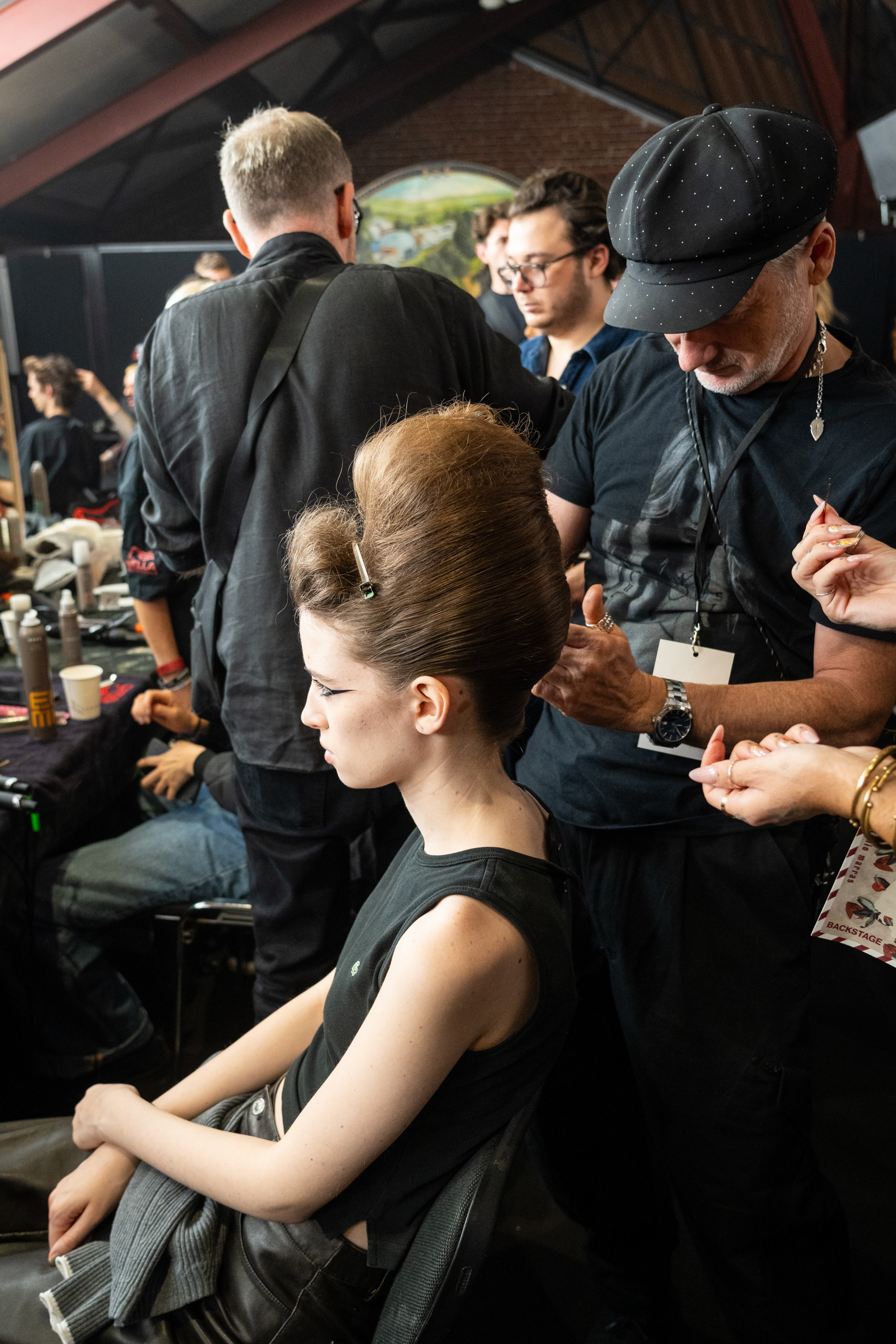 Antonio Marras Spring 2025 Fashion Show Backstage