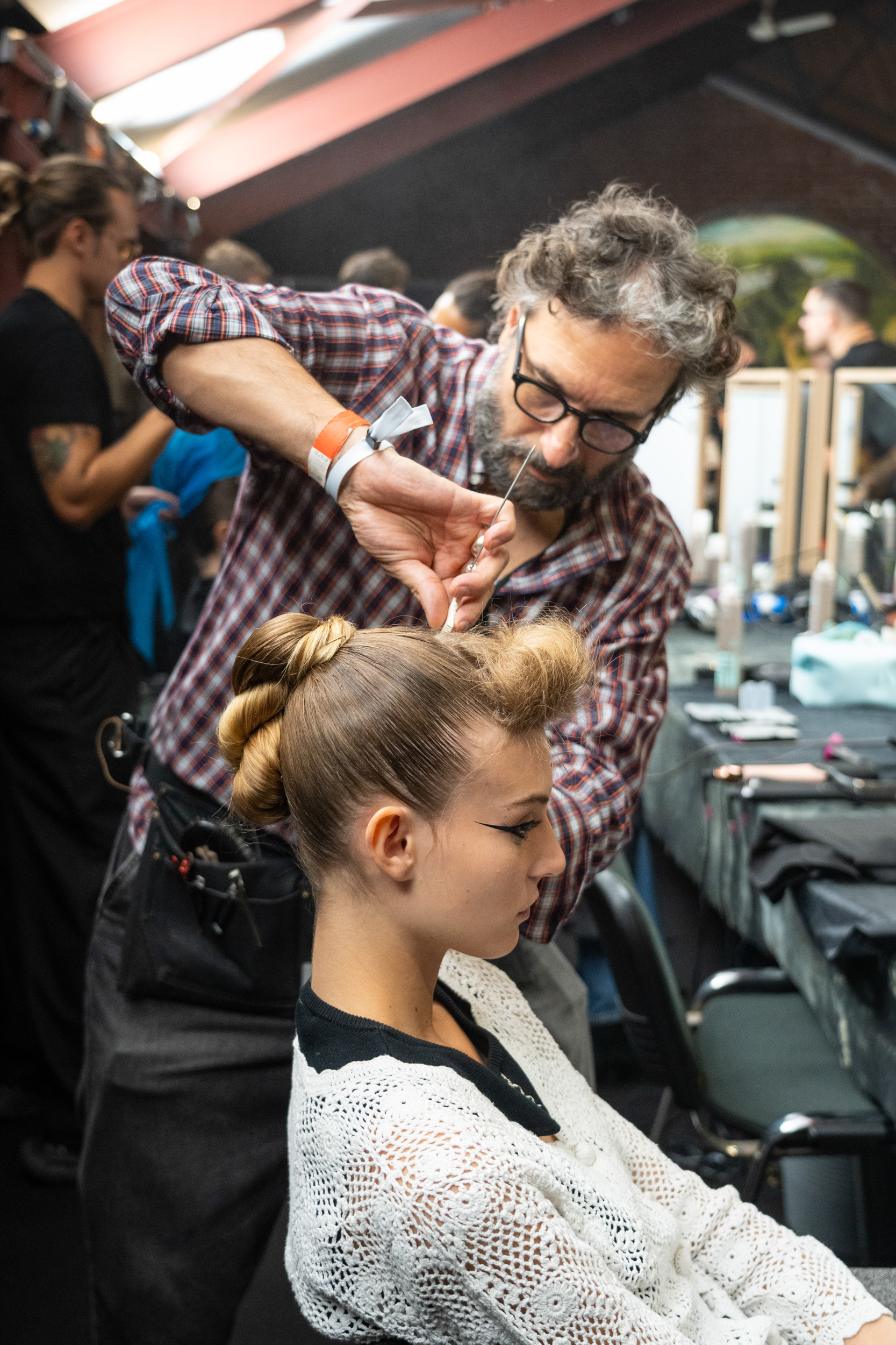 Antonio Marras Spring 2025 Fashion Show Backstage