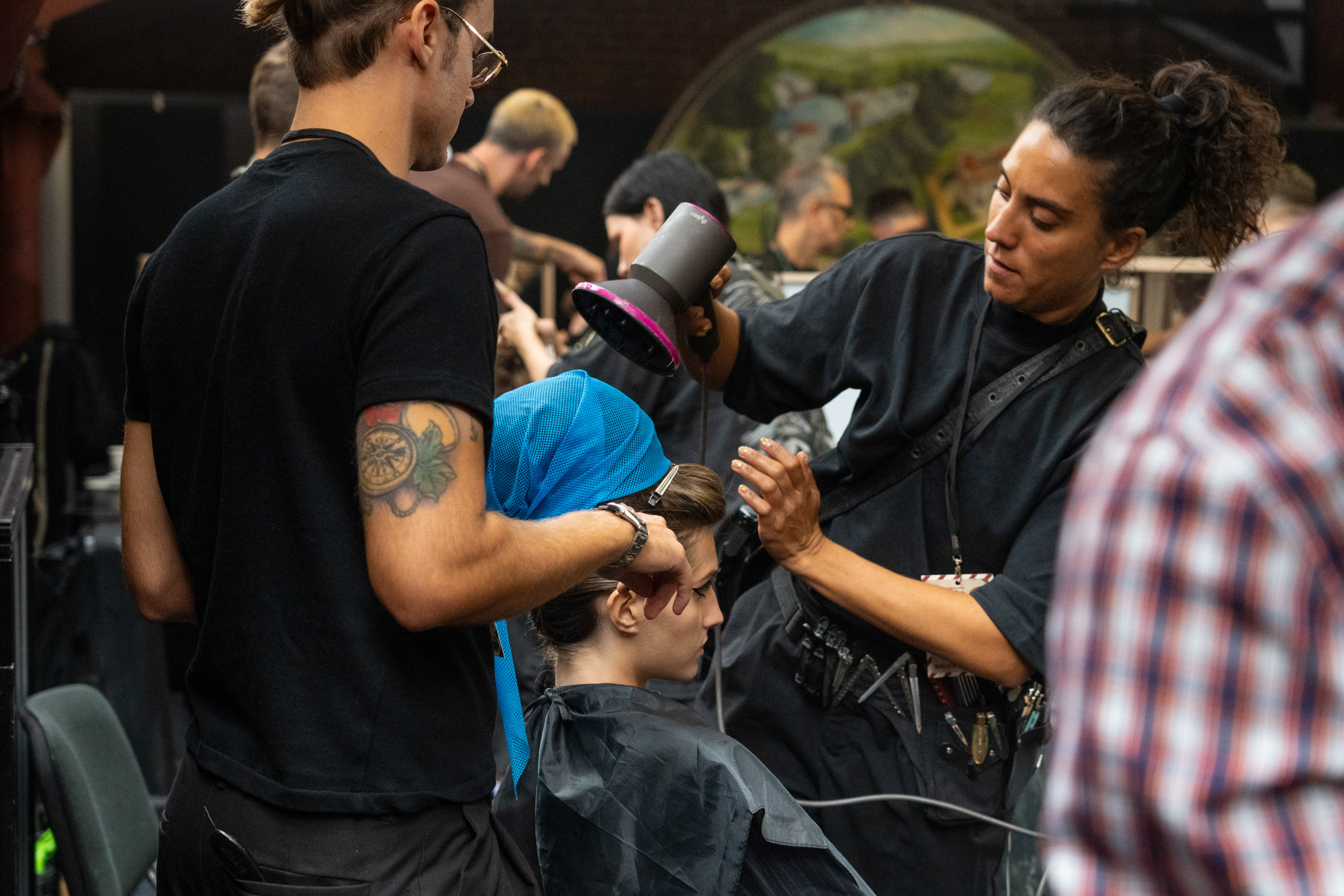 Antonio Marras Spring 2025 Fashion Show Backstage