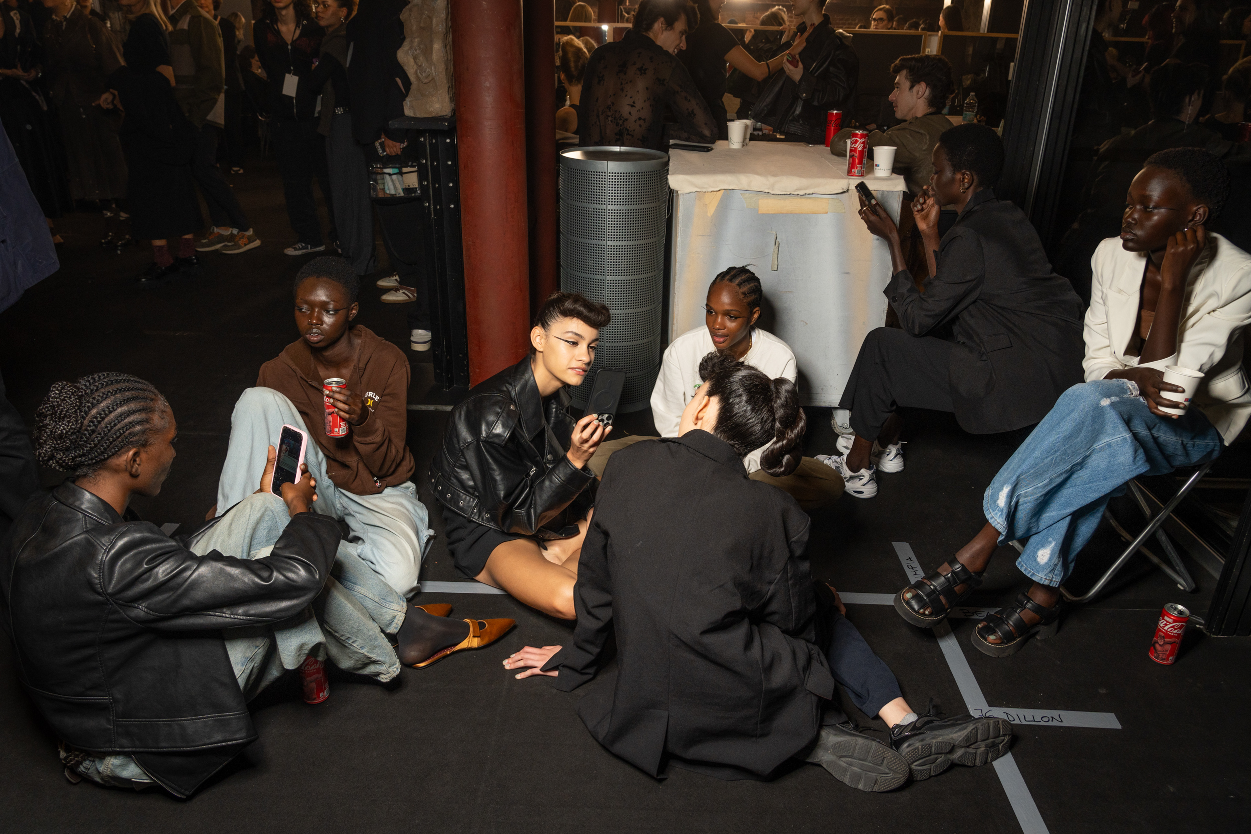 Antonio Marras Spring 2025 Fashion Show Backstage