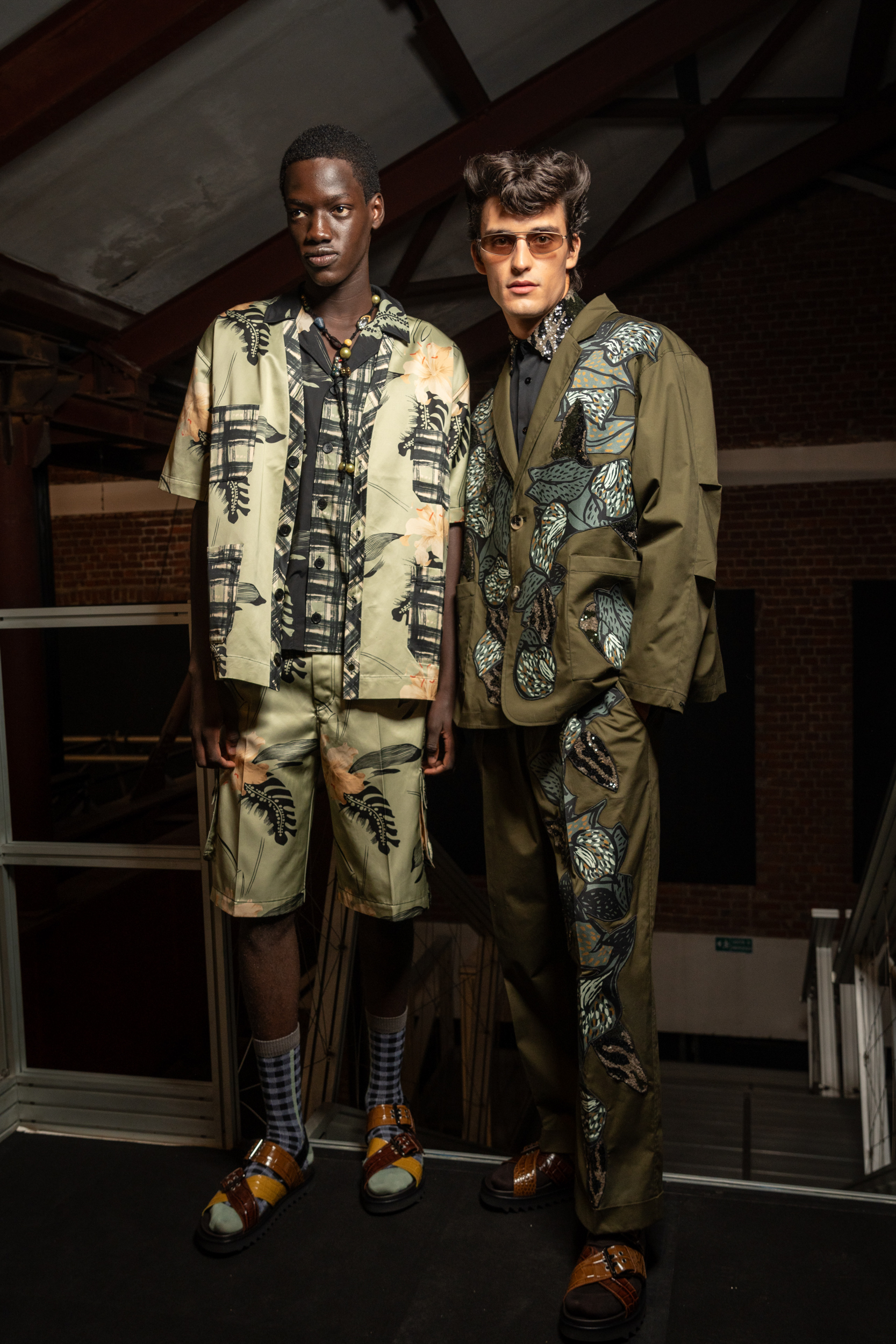 Antonio Marras Spring 2025 Fashion Show Backstage