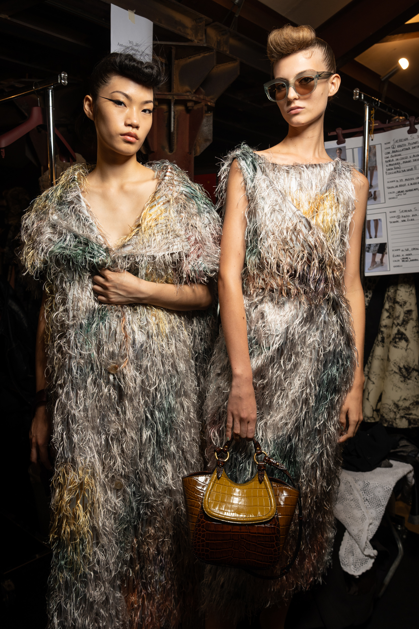 Antonio Marras Spring 2025 Fashion Show Backstage