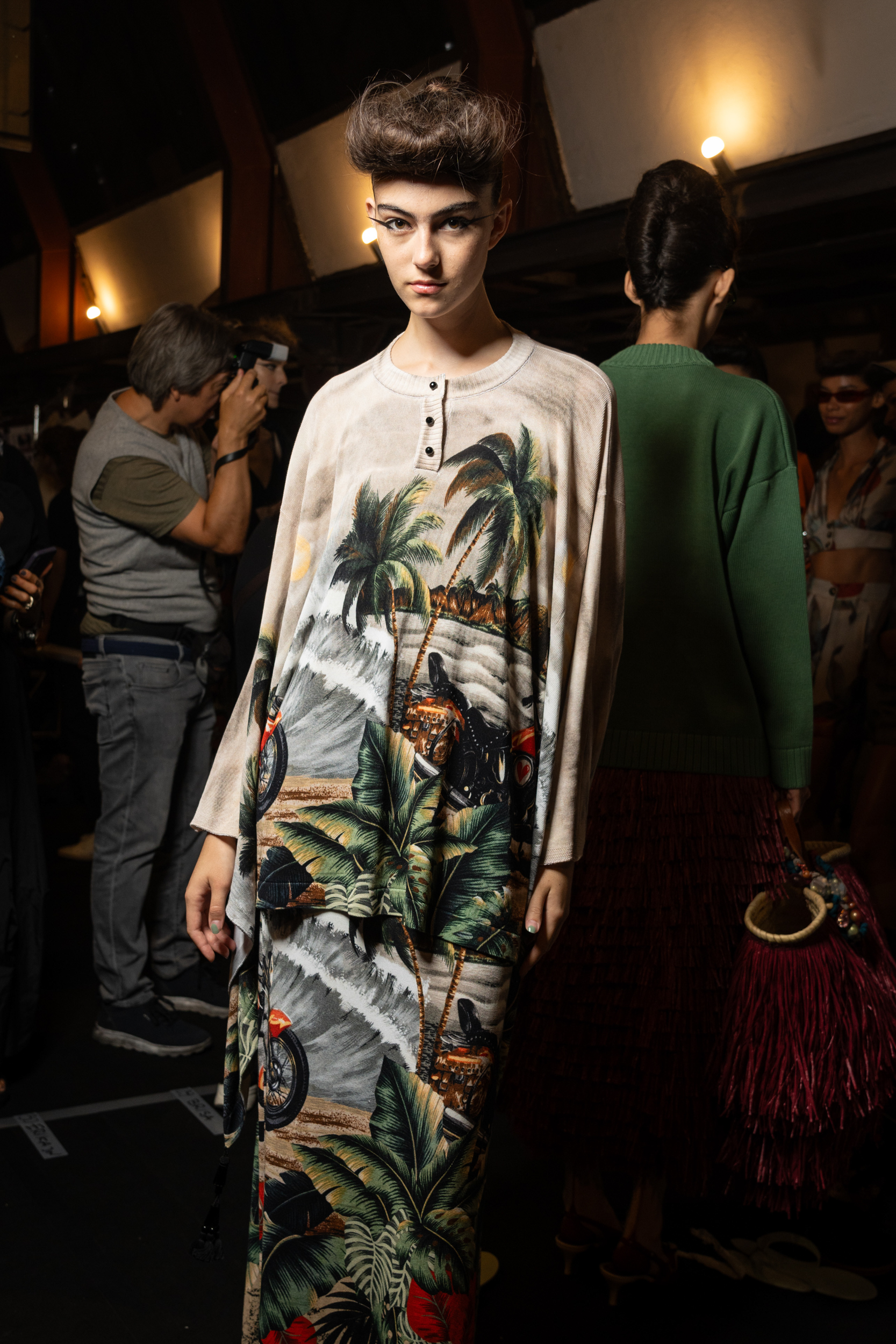 Antonio Marras Spring 2025 Fashion Show Backstage