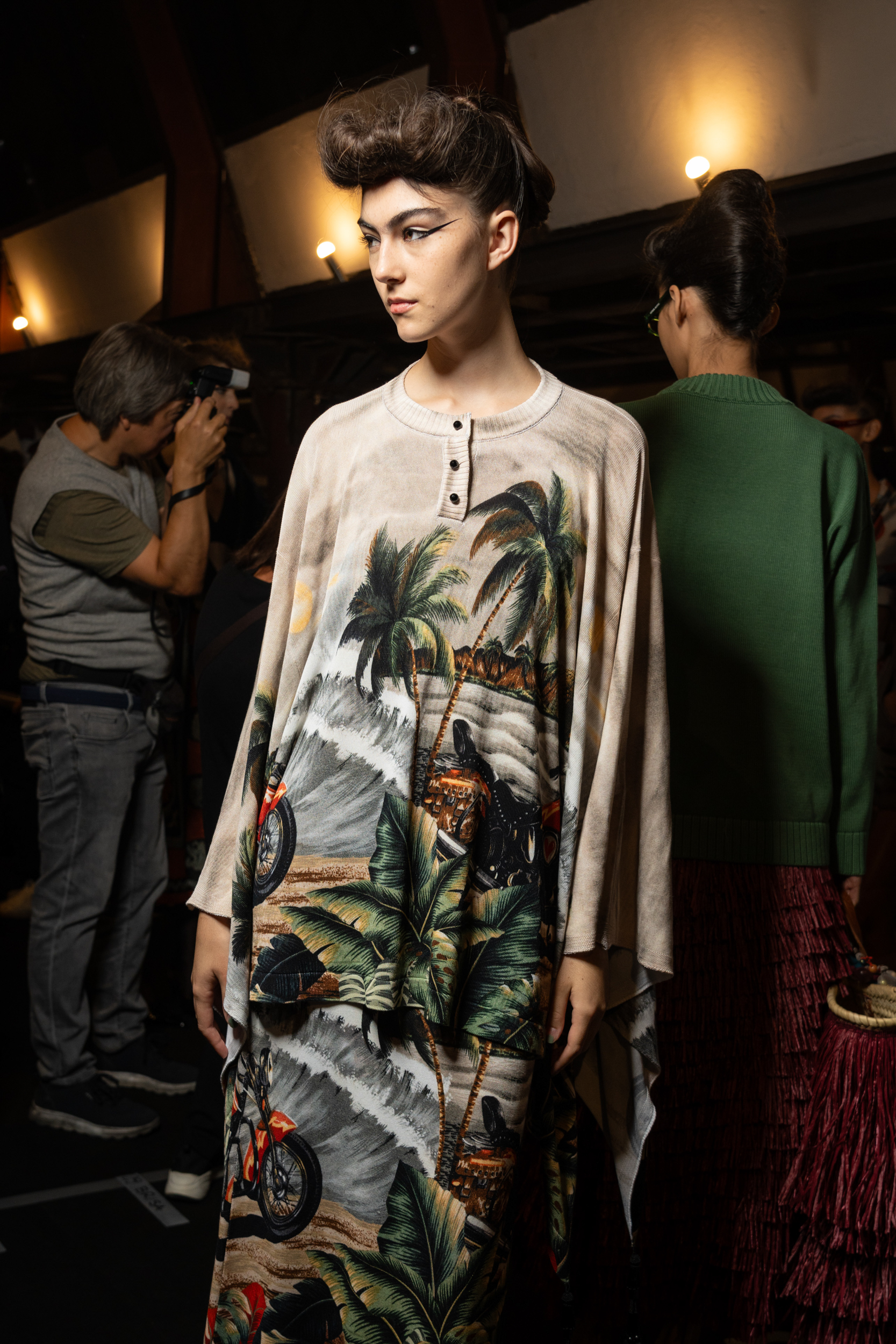 Antonio Marras Spring 2025 Fashion Show Backstage