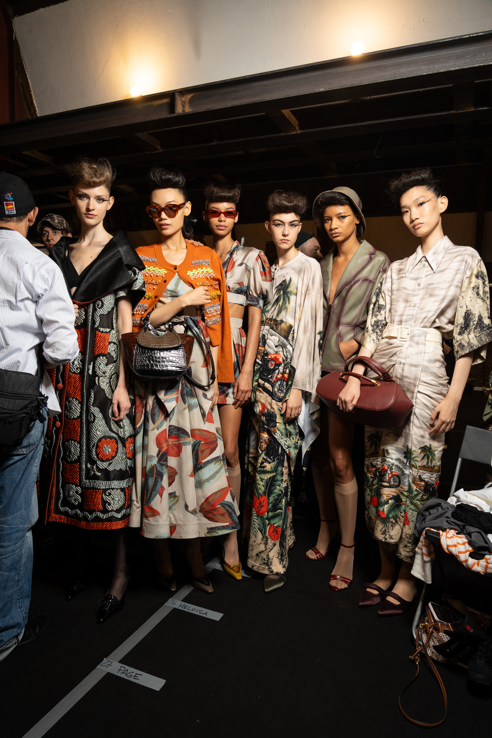 Antonio Marras Spring 2025 Fashion Show Backstage