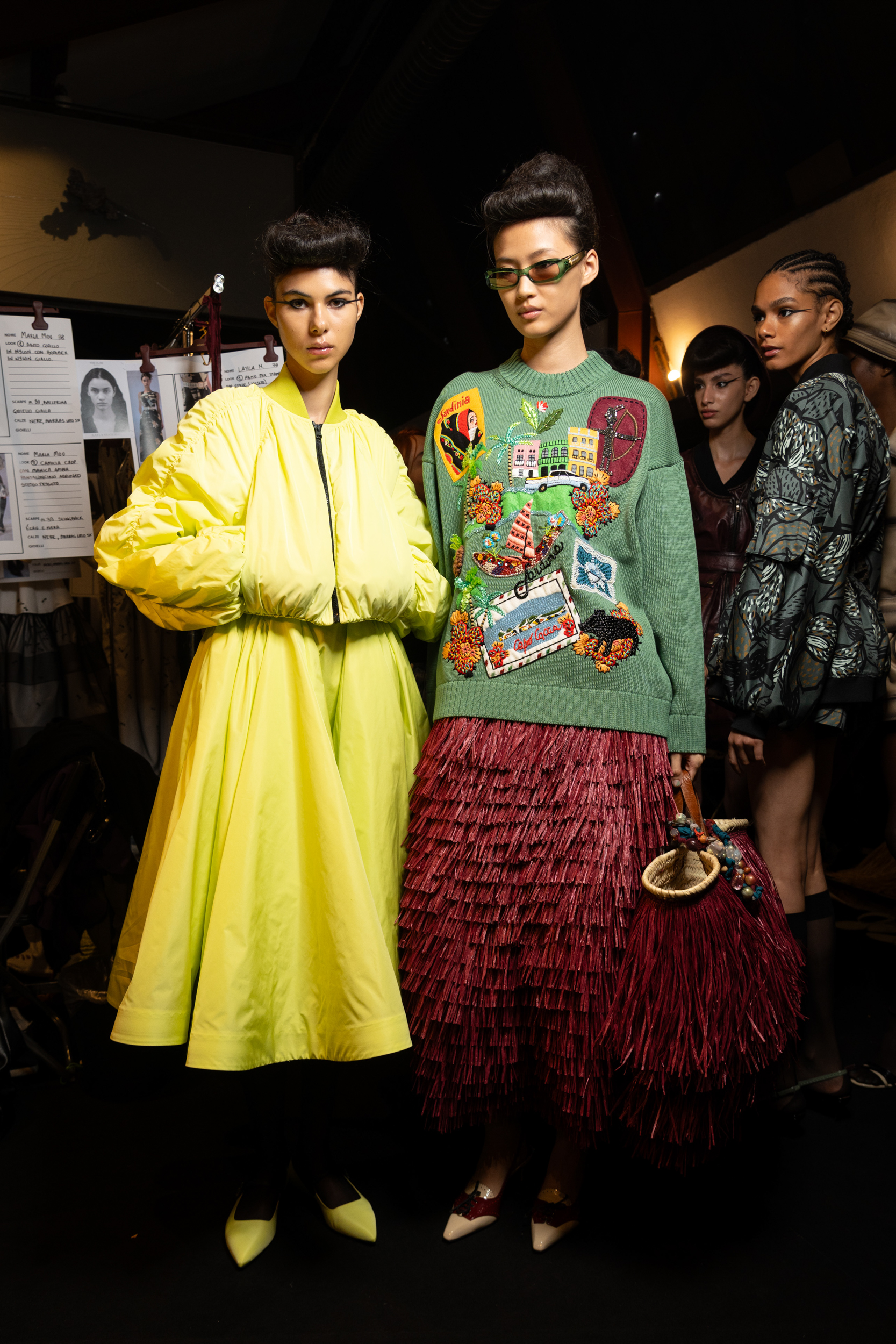 Antonio Marras Spring 2025 Fashion Show Backstage